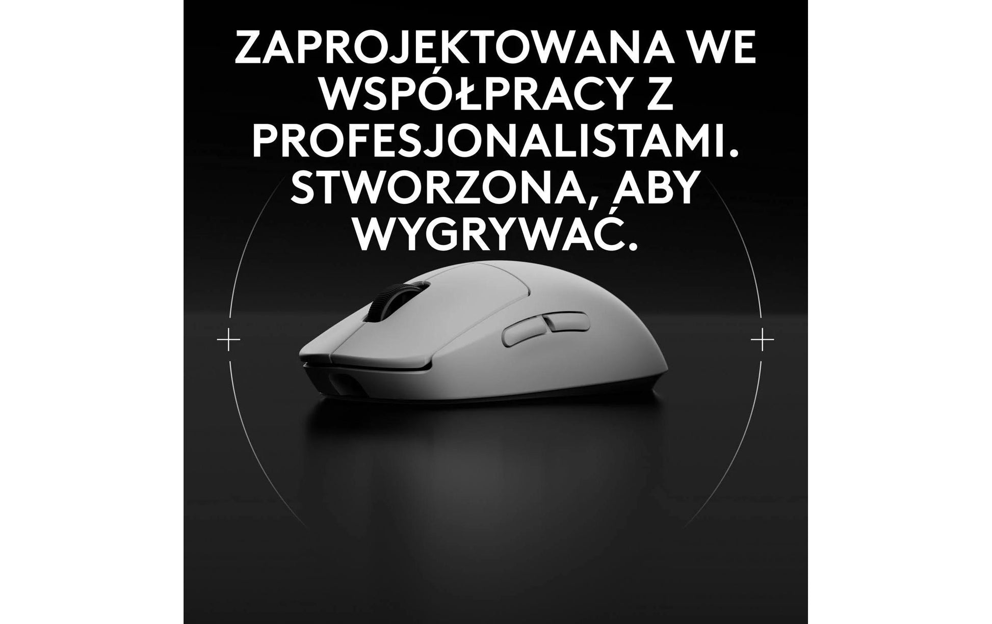 Logitech G PRO 2 LIGHTSPEED – Gaming-Maus – Kabellos (2,4 GHz), 32000 DPI, beidhändig, Weiss