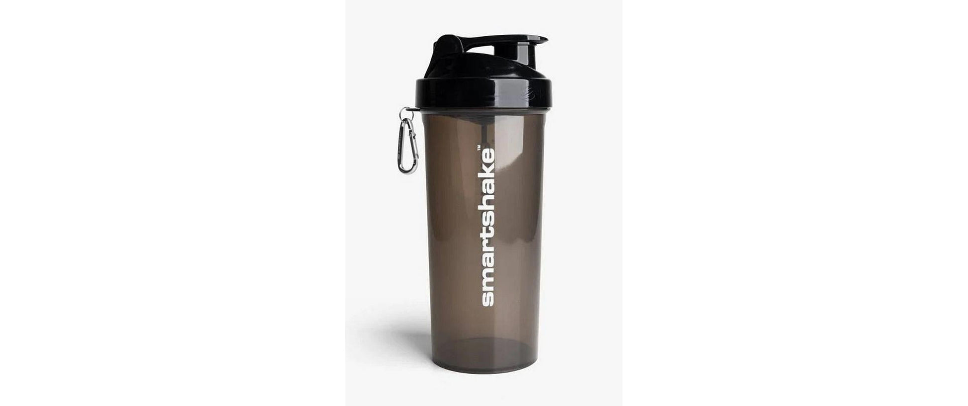 Smartshake Lite Trinkflasche 1 l – Kunststoff, Schraubdeckel, Schwarz