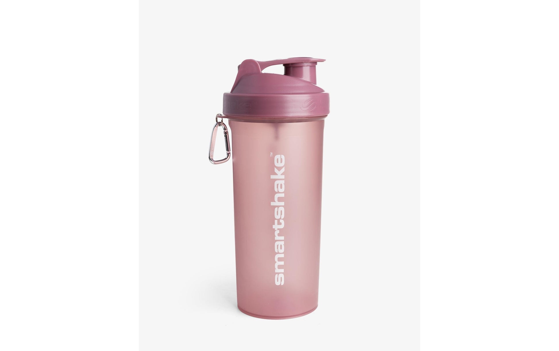 Smartshake Lite Trinkflasche 1,0 l – Kunststoff, Schraubdeckel, Deep Rose