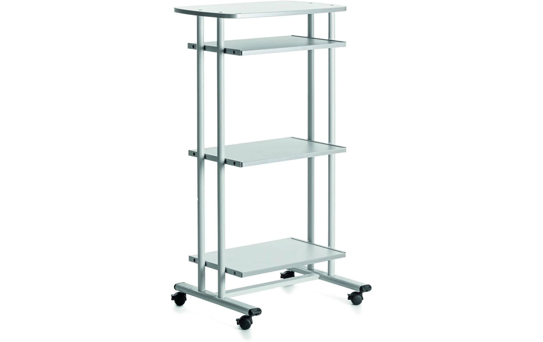 Rocada Schreibtisch – 68 × 53 cm, grau, Melamin