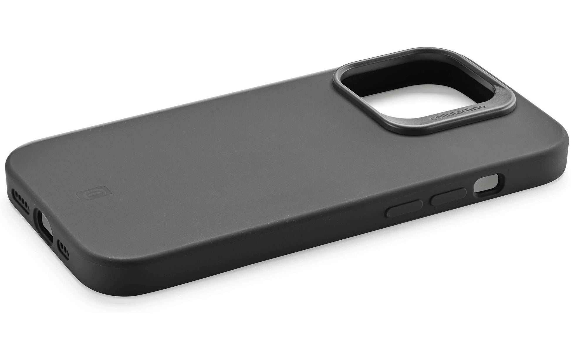 Cellularline Sensation+ Backcover – für Apple iPhone 15 Plus, Silikon, Schwarz