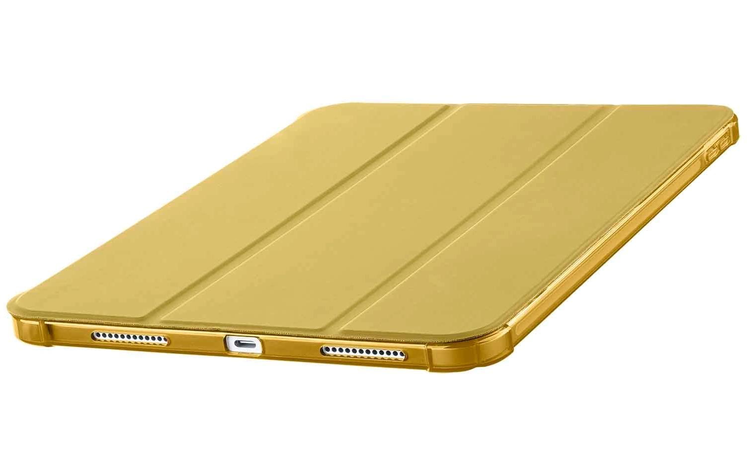 Cellularline Cellular Case iPad Notebook-Schutzhülle – für iPad Air 11" (M2/2024), Kunstleder, Gelb