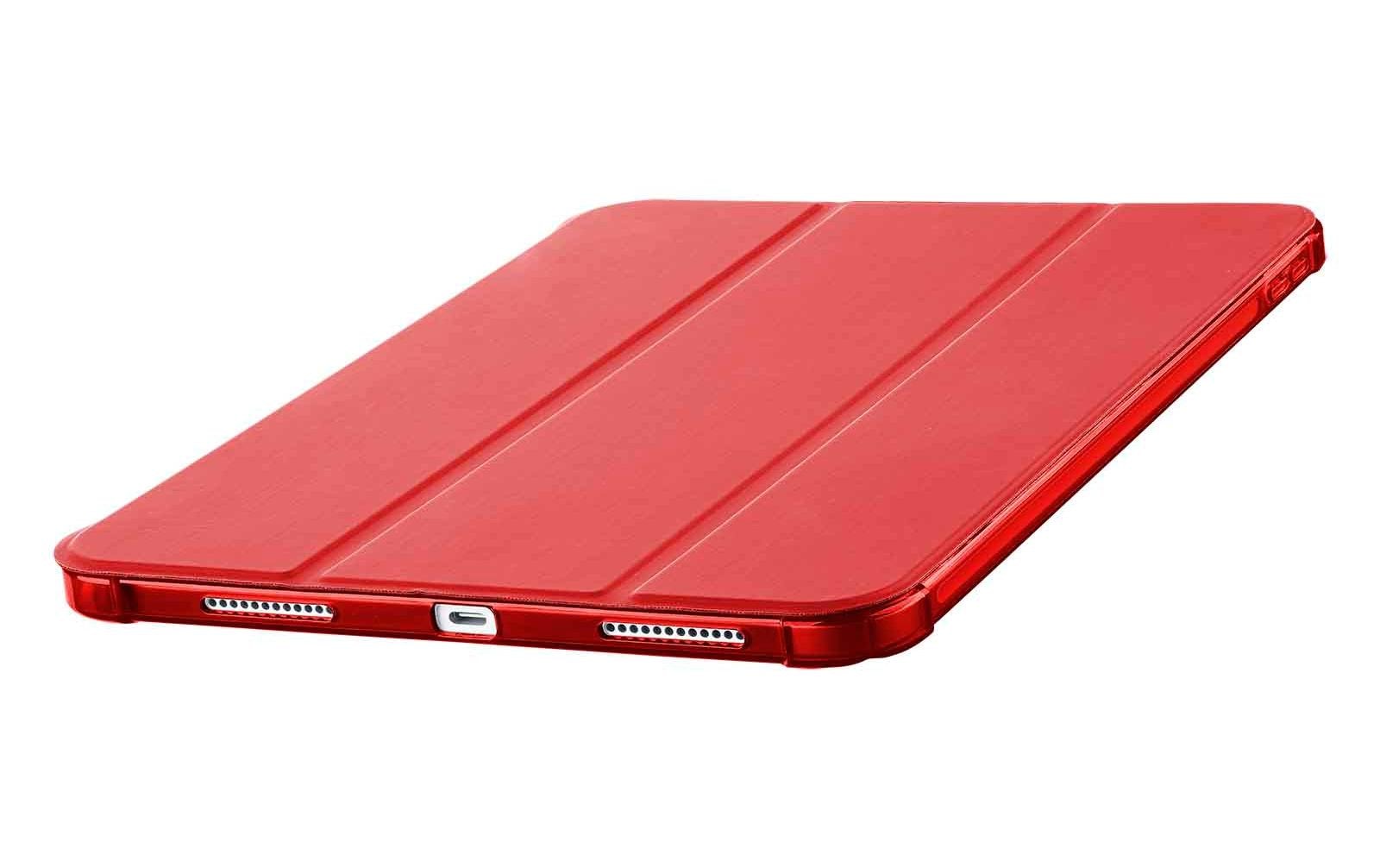 Cellularline Notebook-Schutzhülle – für iPad Air 11" (M2/2024), Kunstleder, Rot