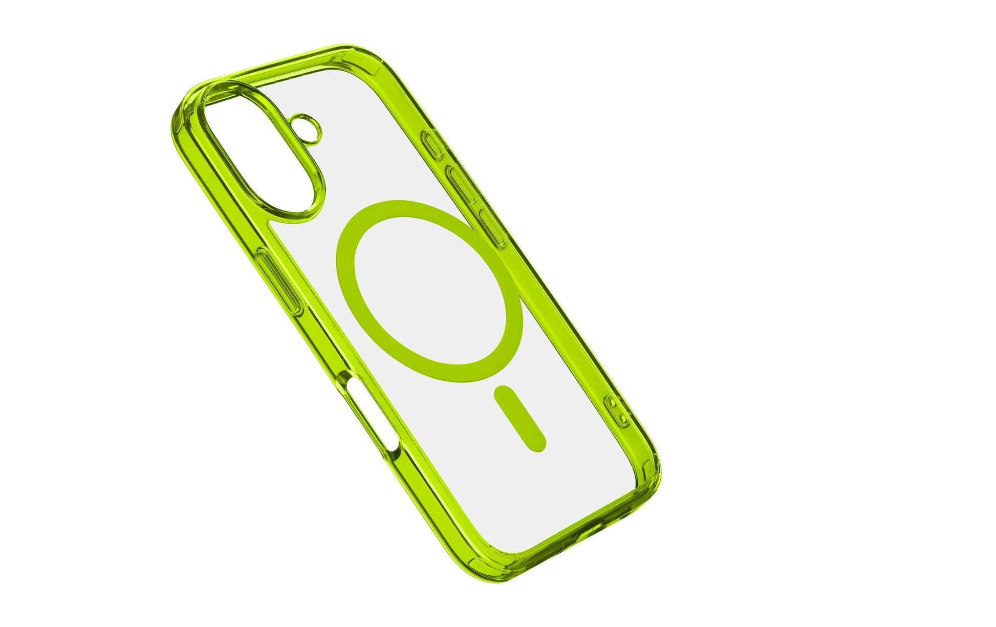 Cellularline Backcover Iconic – für Apple iPhone 16 Plus – grün – MagSafe kompatibel