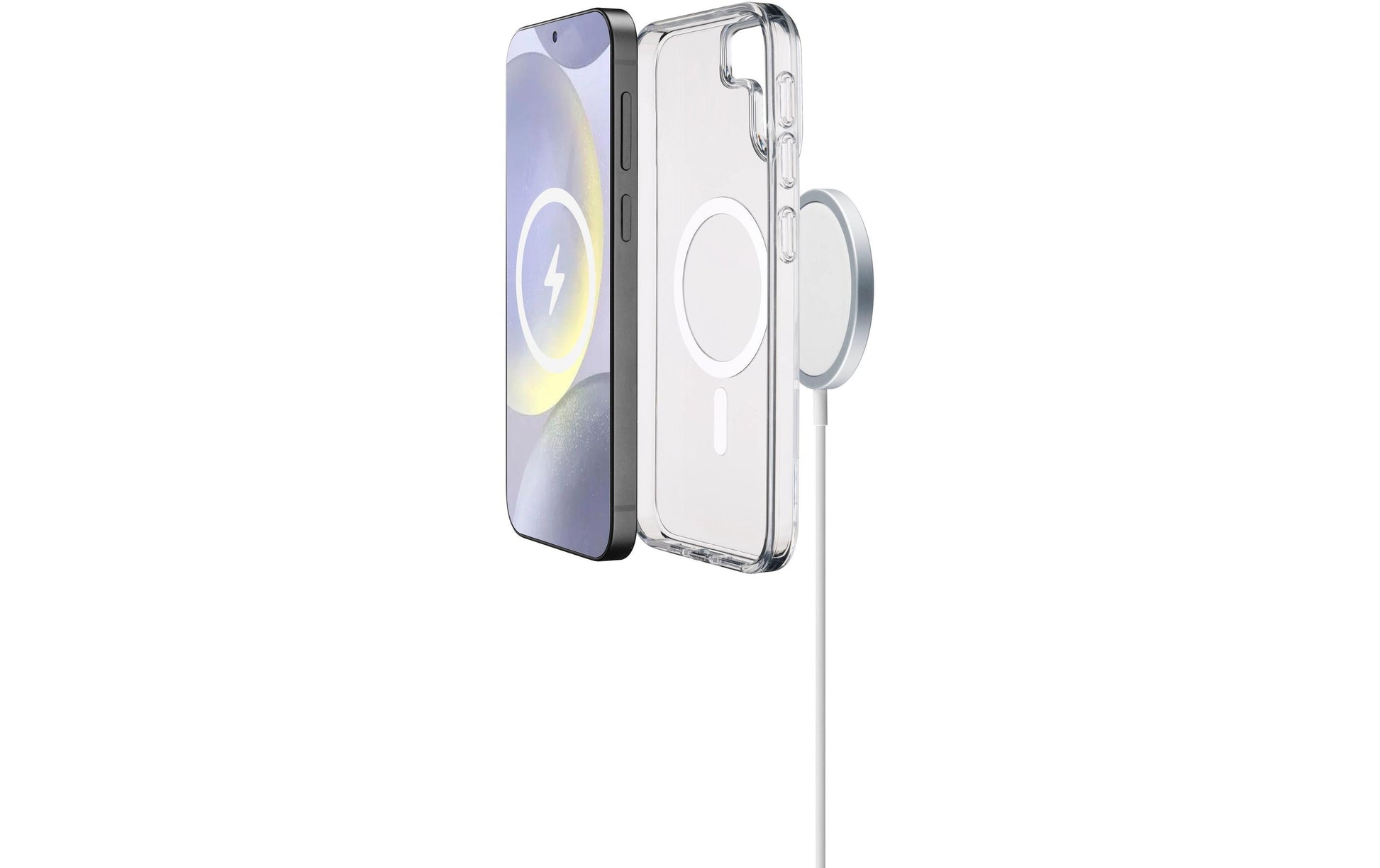 Cellularline Backcover – für Samsung Galaxy S25 Ultra – transparent – MagSafe-kompatibel