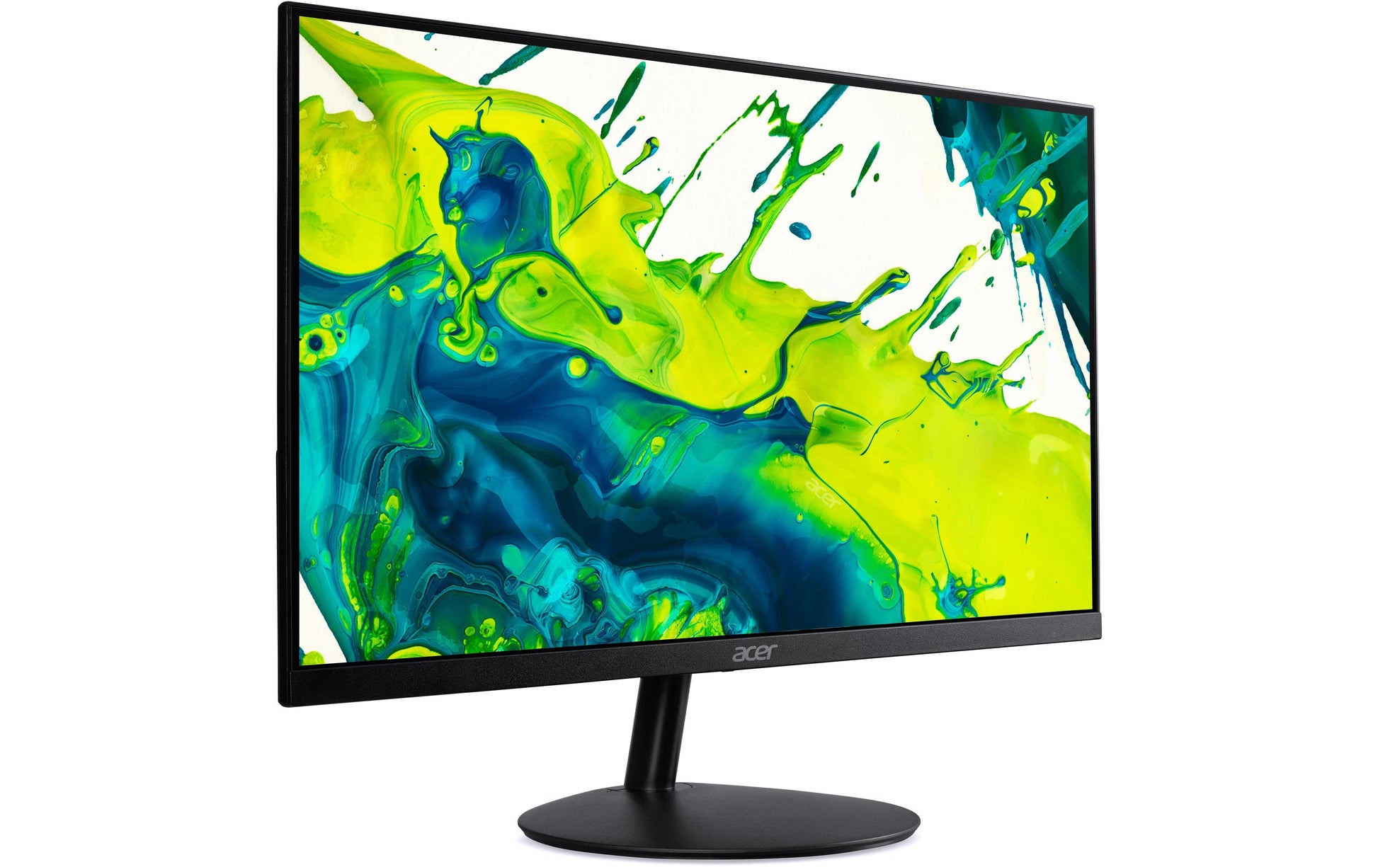 Acer SA242YG0bi – Monitor, 23,8", IPS, 120 Hz, 250 cd/m², Adaptive Sync, VESA 75 × 75, Schwarz