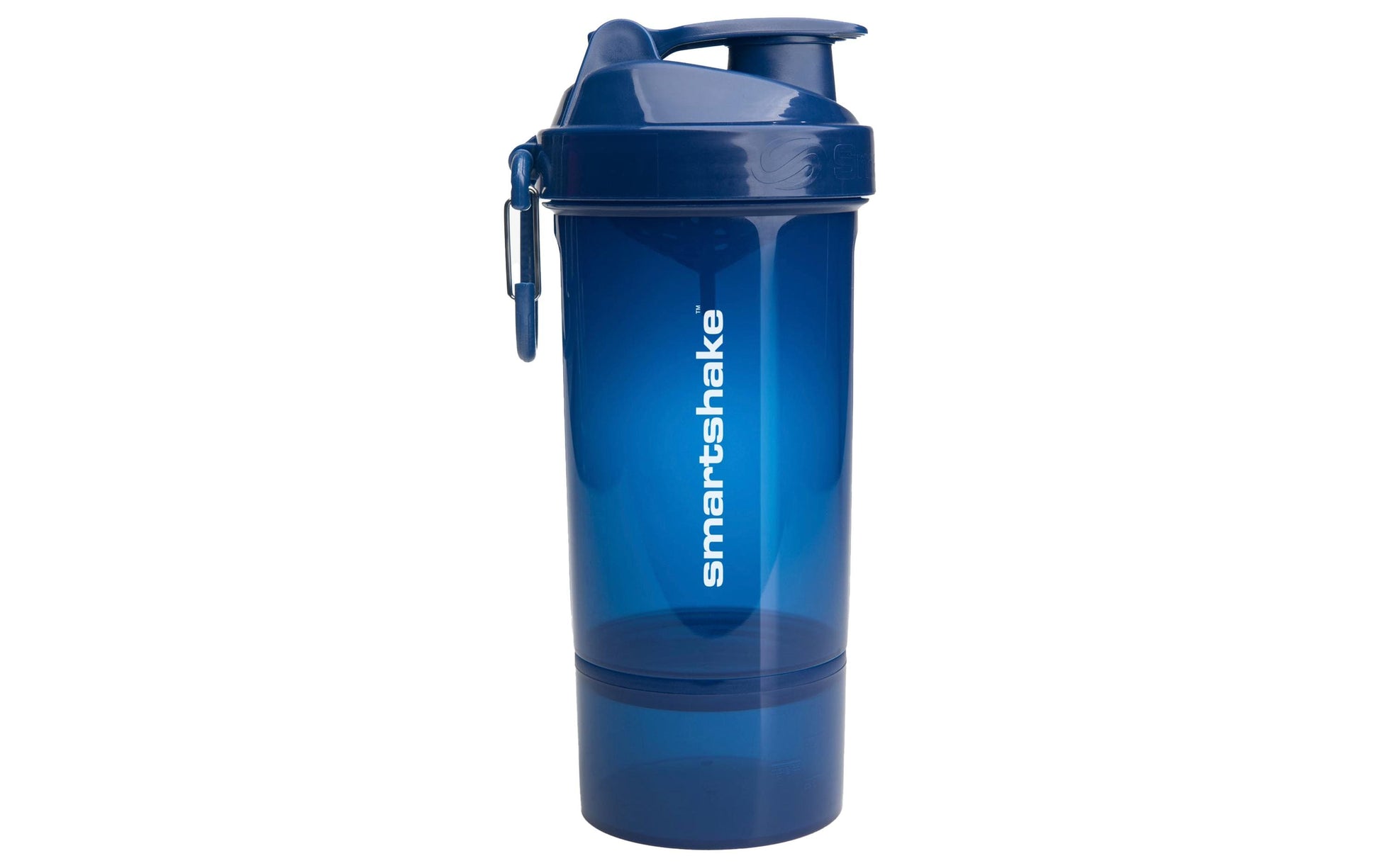 Smartshake Original2GO ONE Trinkflasche 800 ml – Kunststoff, Sportdeckel, Marineblau