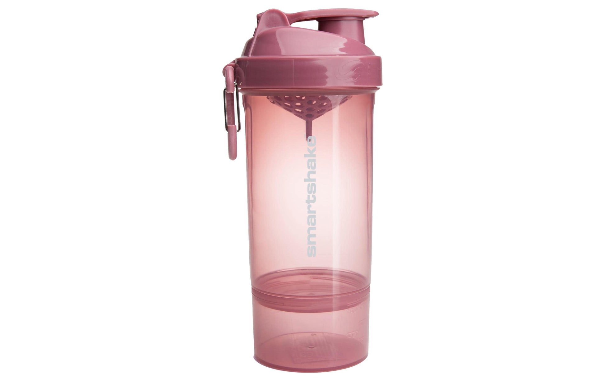 Smartshake Original2GO ONE Trinkflasche 800 ml – Kunststoff, Schraubverschluss, Pink