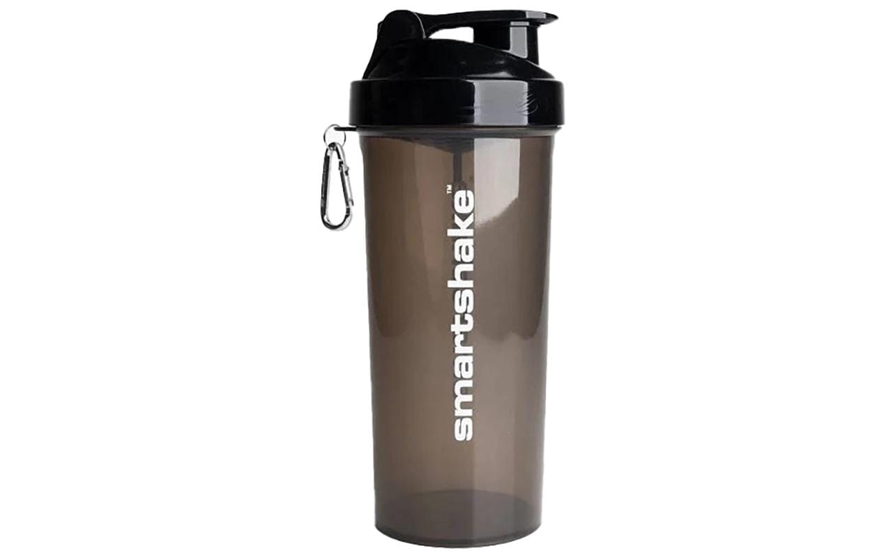 Smartshake Lite Trinkflasche 1 l – Kunststoff, Schraubdeckel, Schwarz