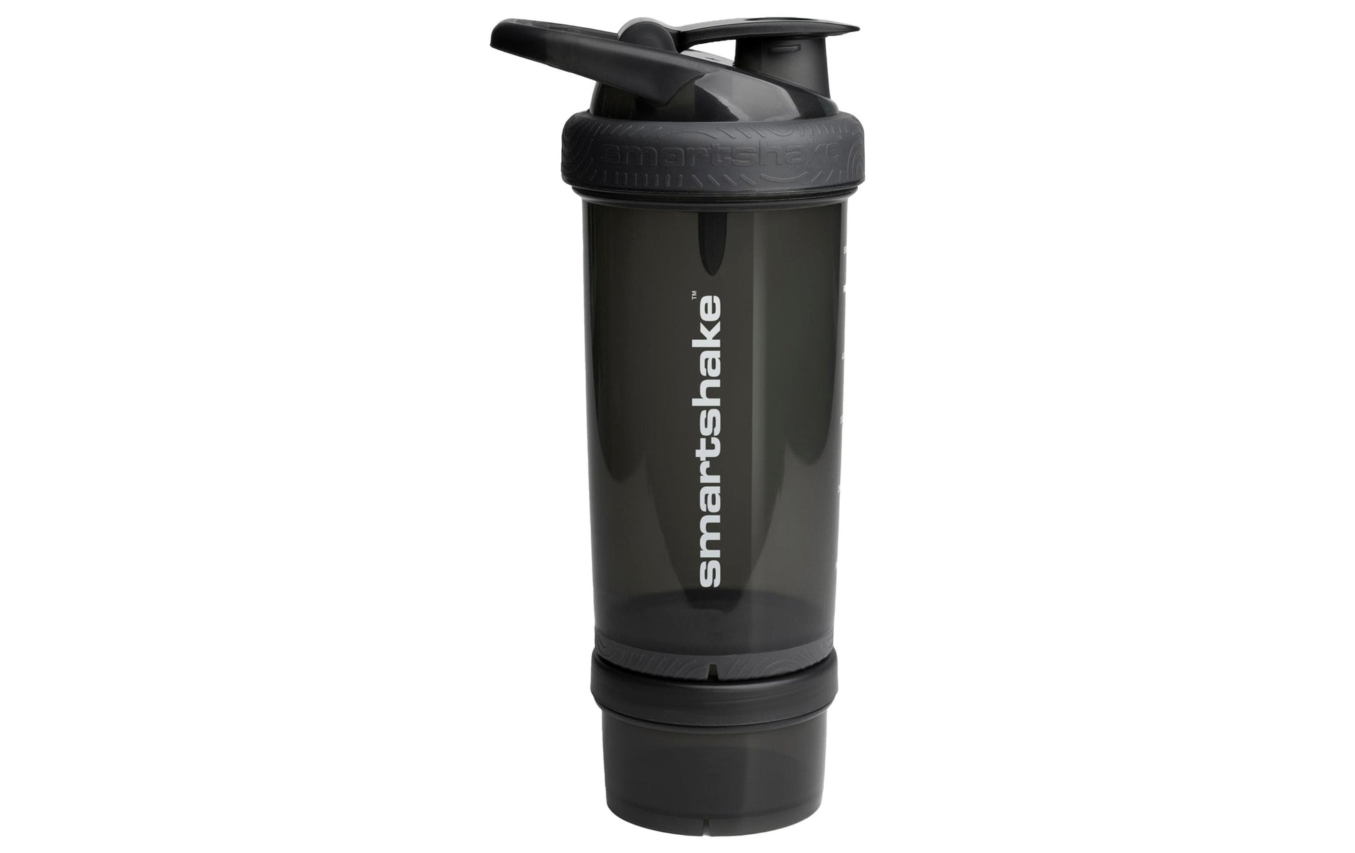 Smartshake Revive Trinkflasche 750 ml – Kunststoff, Sportdeckel, Schwarz