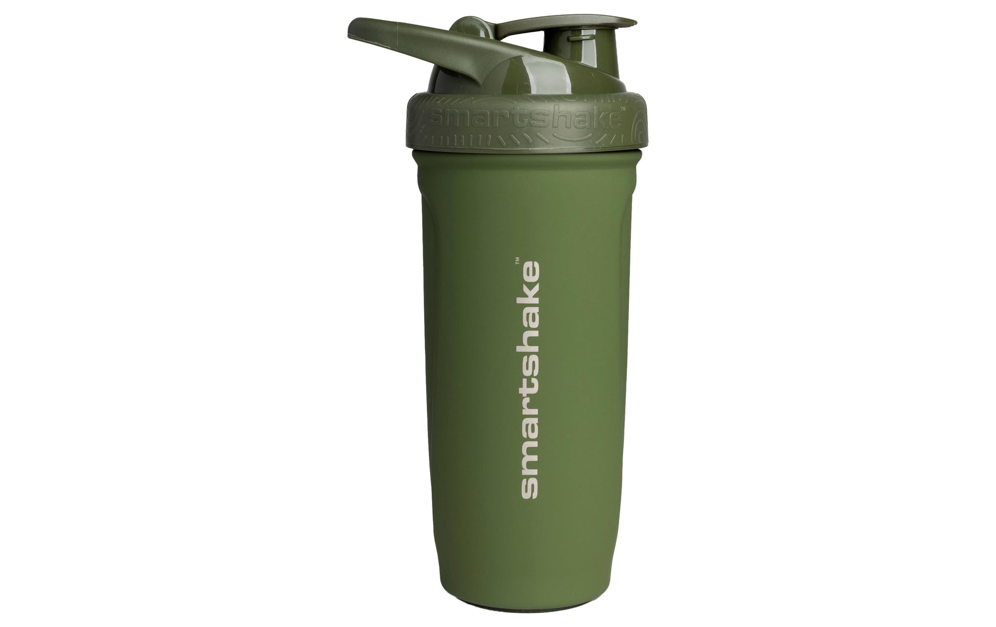 Smartshake Reforce Trinkflasche 900 ml – Edelstahl, Sportdeckel, Grün