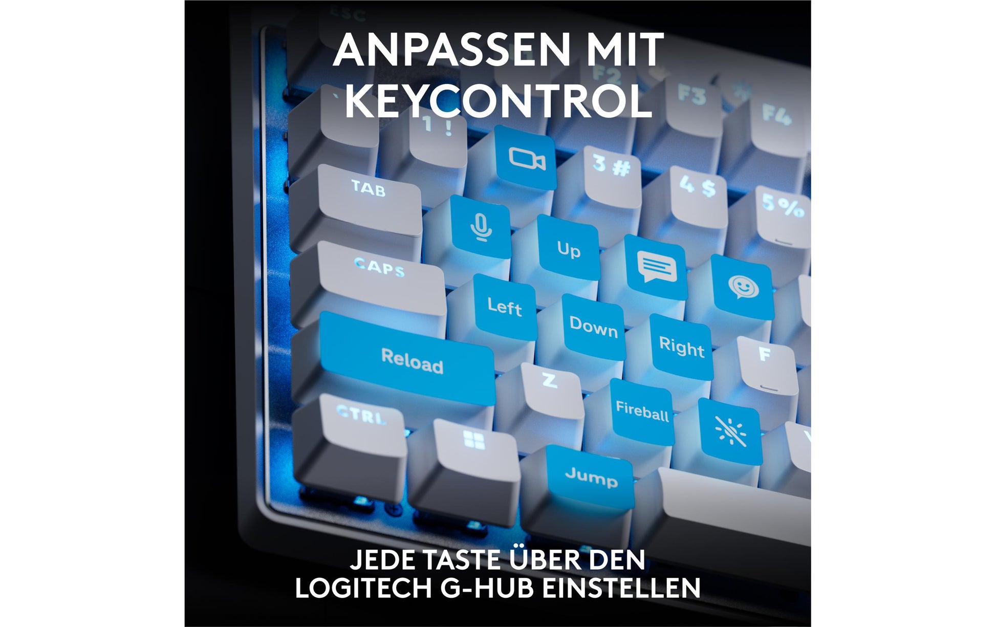Logitech G PRO X TKL RAPID – Gaming-Tastatur TKL – Mechanisch, Beleuchtet – Kabelgebunden, USB-A – QWERTZ (CH)
