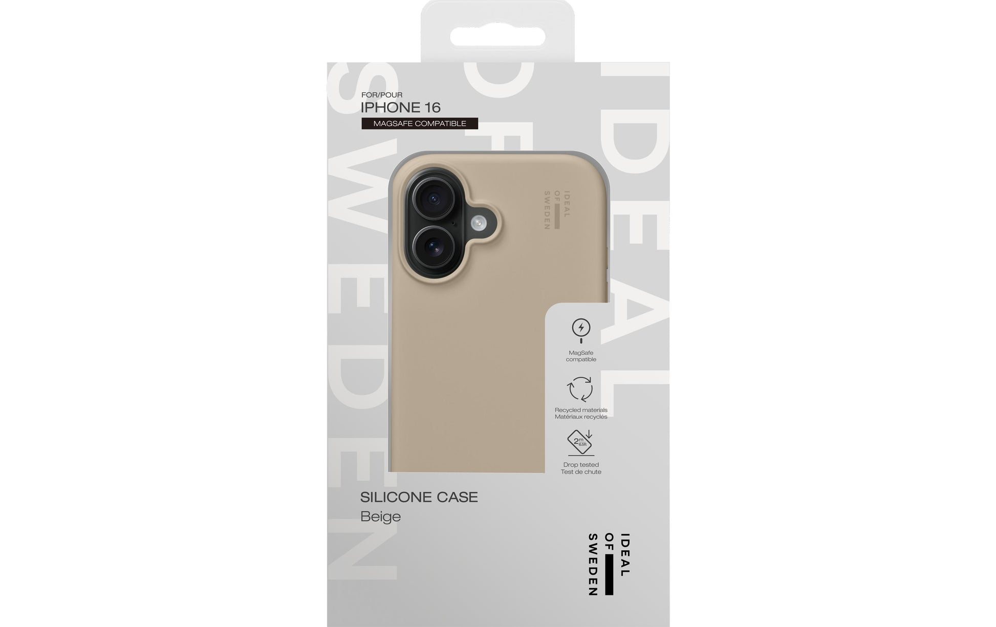 Ideal of Sweden – Backcover – für Apple iPhone 17 – beige – Silikon – MagSafe-kompatibel