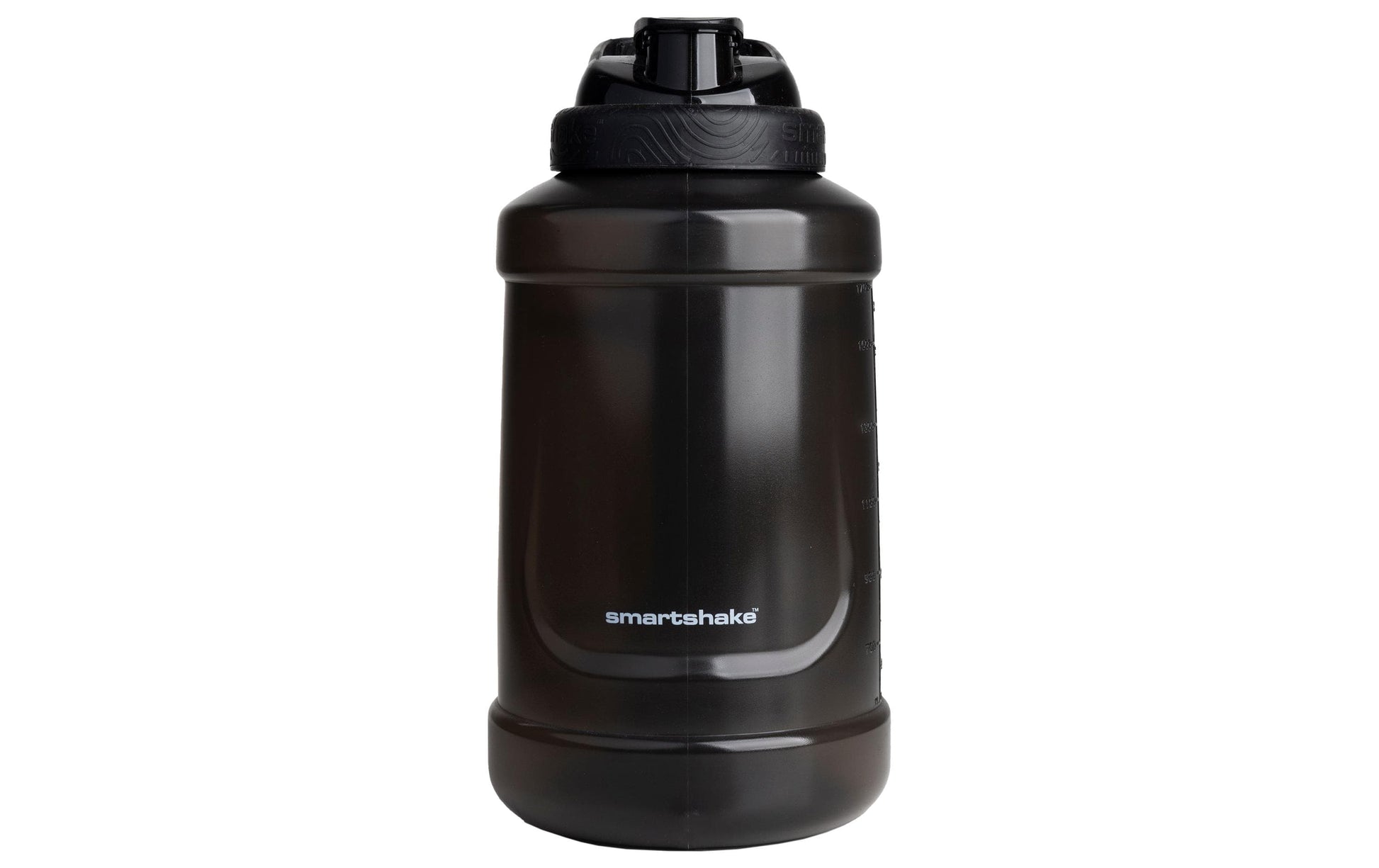 Smartshake Ultimate Trinkflasche 2,1 l – Kunststoff, Sportdeckel, Schwarz