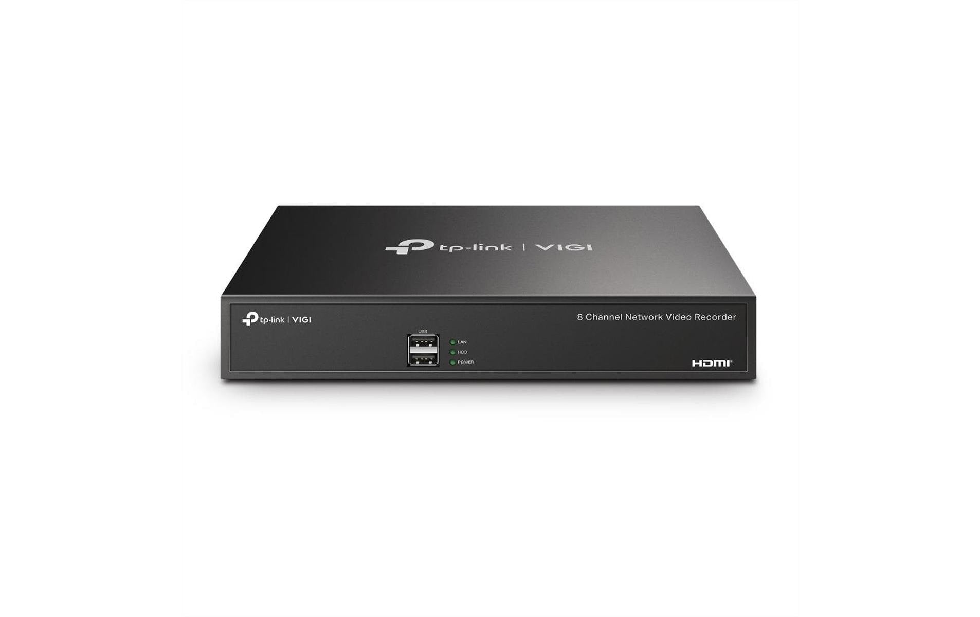TP-Link NVR – 8-Kanal, 1× SATA, bis 10 TB