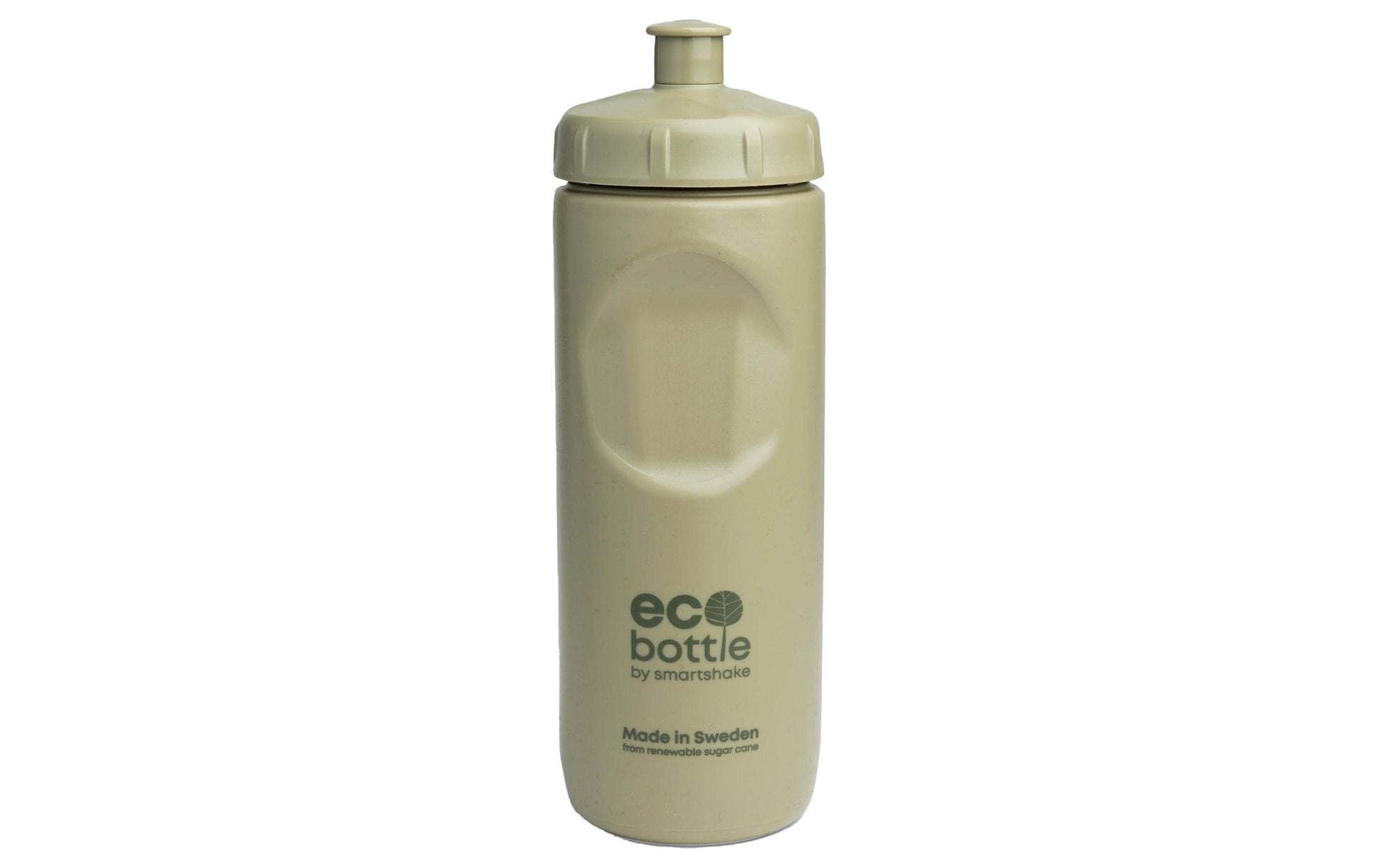 Smartshake EcoBottle Squeeze Trinkflasche 500 ml – Zuckerrohrpulpe (Bagasse), Schraubdeckel, Grün