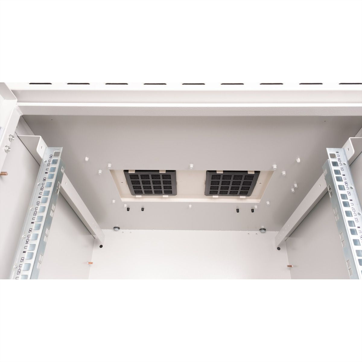 ROLINE Pro – 19" Wandverteiler 9U, IP55, abschliessbar, 600 × 600 × 579 mm, lichtgrau