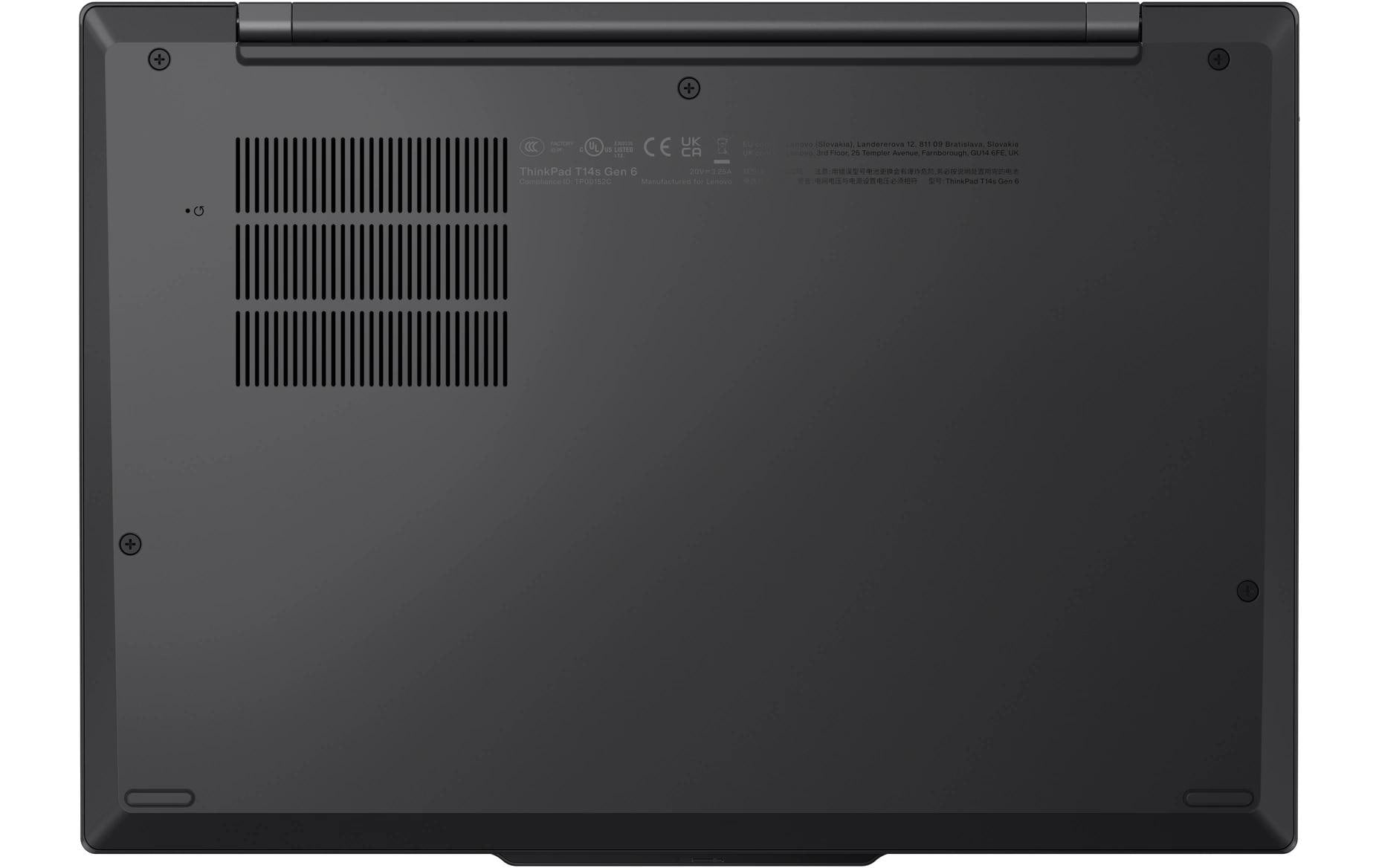 Lenovo ThinkPad T14s Gen 6 Laptop – Wi‑Fi, Bluetooth – Netzstrom 100–240 V – 313,6 × 219,4 × 16,4 mm