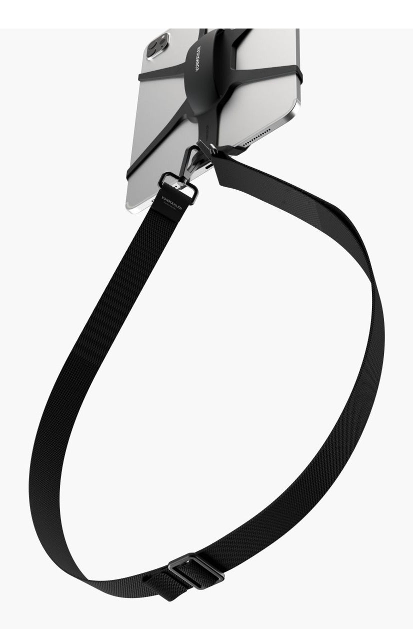 Vonmählen Infinity Max Tablet-Arm – bis 11" – verstellbar, rPET – Schwarz