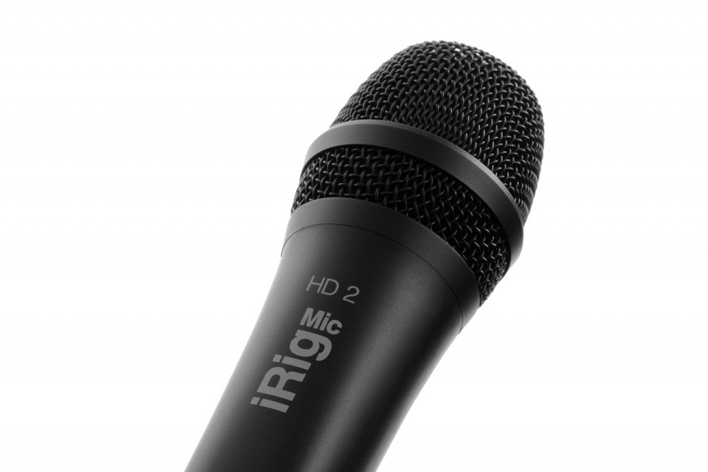 IK Multimedia iRig Mic HD 2 – Smartphone-Mikrofon, Schwarz