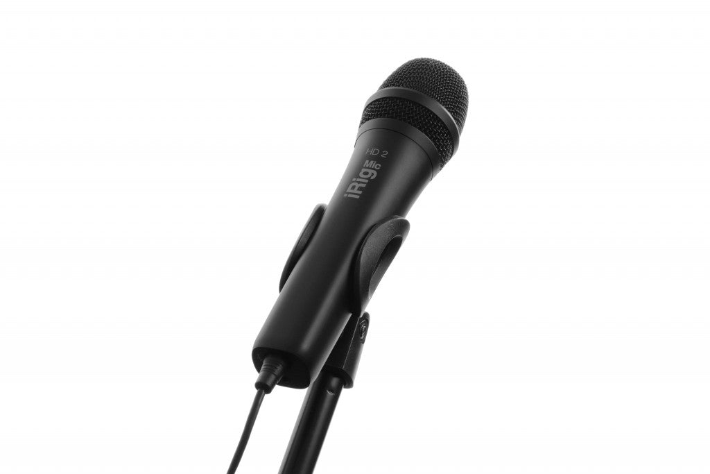 IK Multimedia iRig Mic HD 2 – Smartphone-Mikrofon, Schwarz