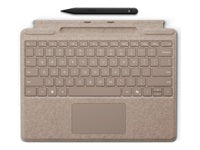 Microsoft Surface Pro Tastatur + Slim Pen – Tastatur, Grau-Beige – für Surface Pro