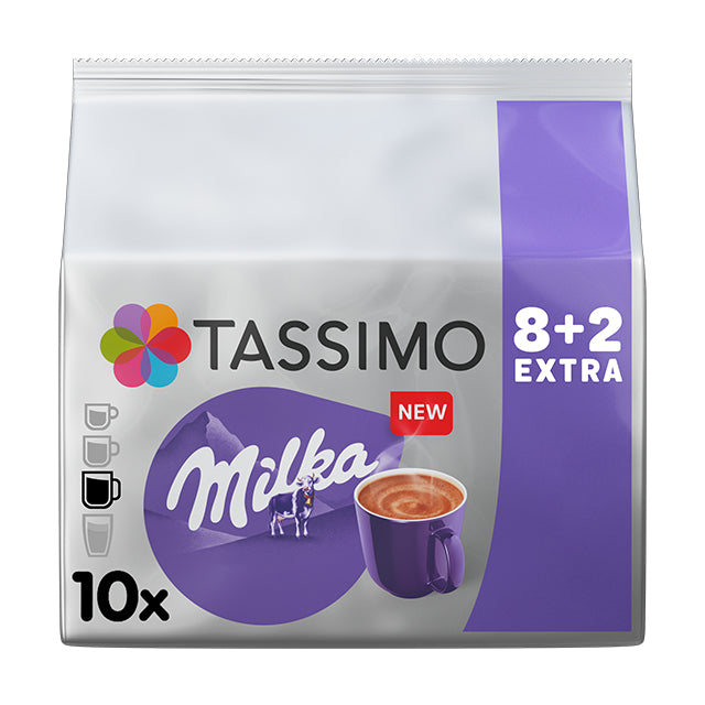 TASSIMO Milka Kakaokapseln T DISC – für Tassimo – 5×10 Portionen