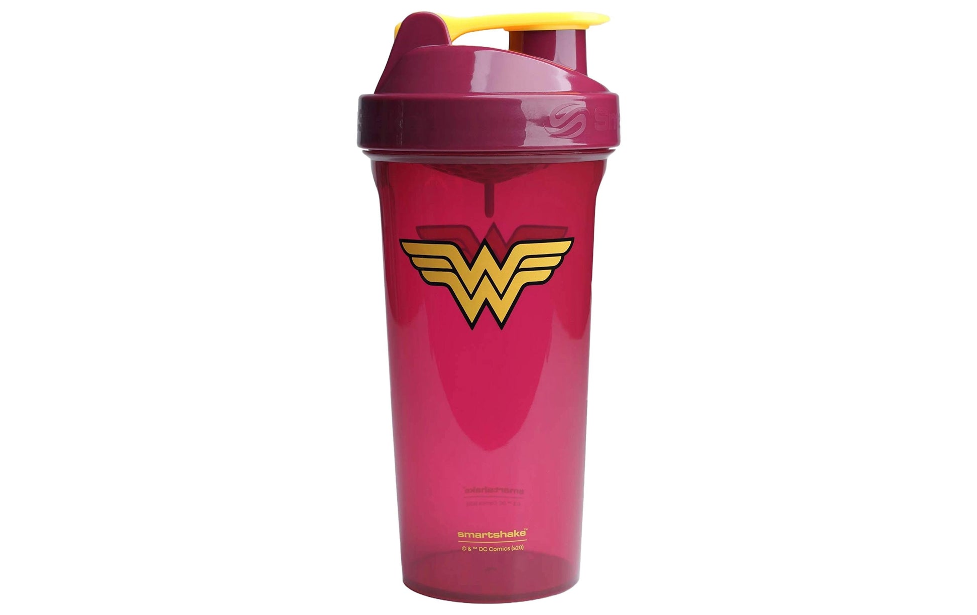 Smartshake Lite Trinkflasche 800 ml – Kunststoff, Schraubdeckel, Wonder Woman
