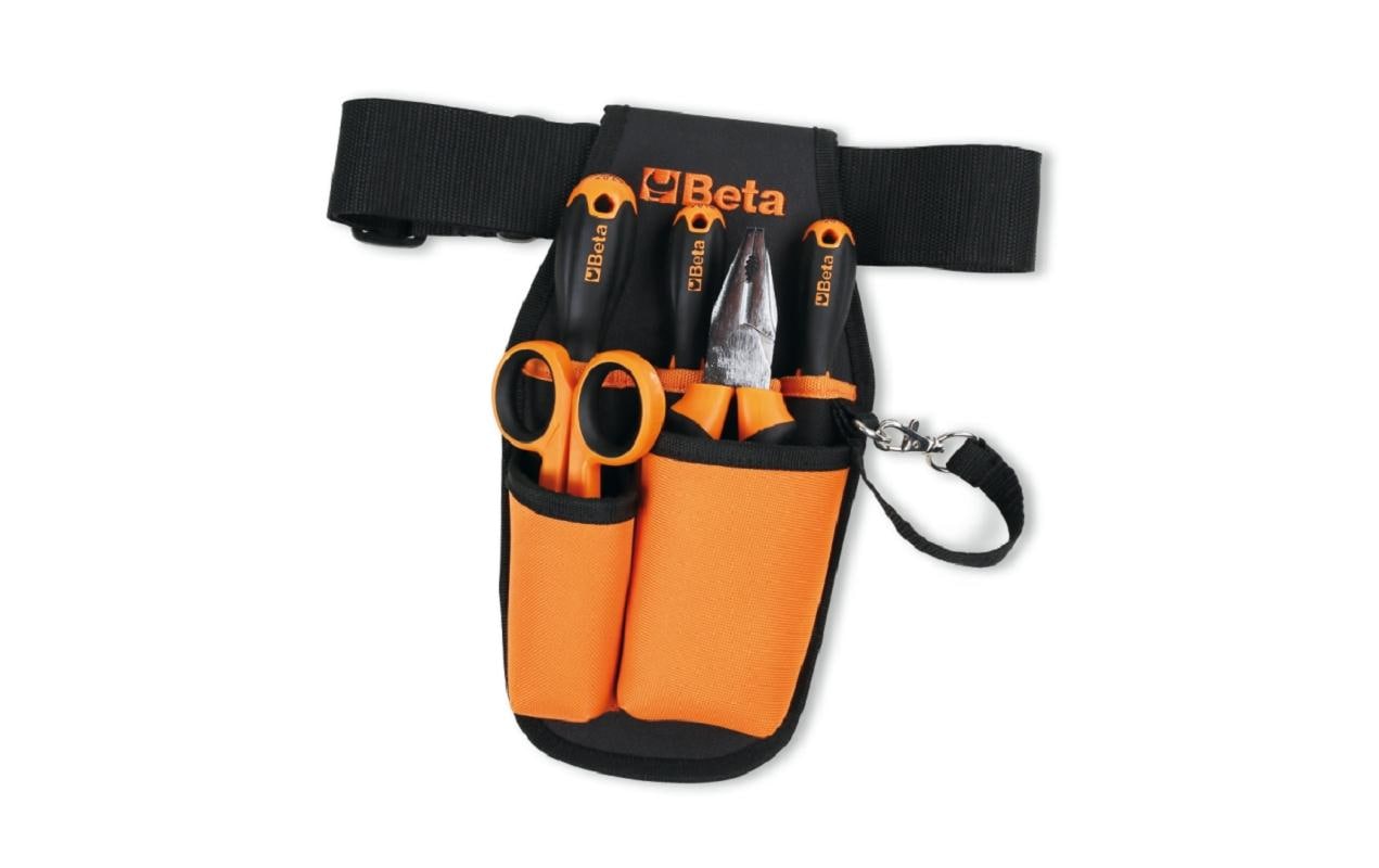 Beta 2005MPU/E Gürteltasche – bestückt, 5-teilig, schwarz, Polyester