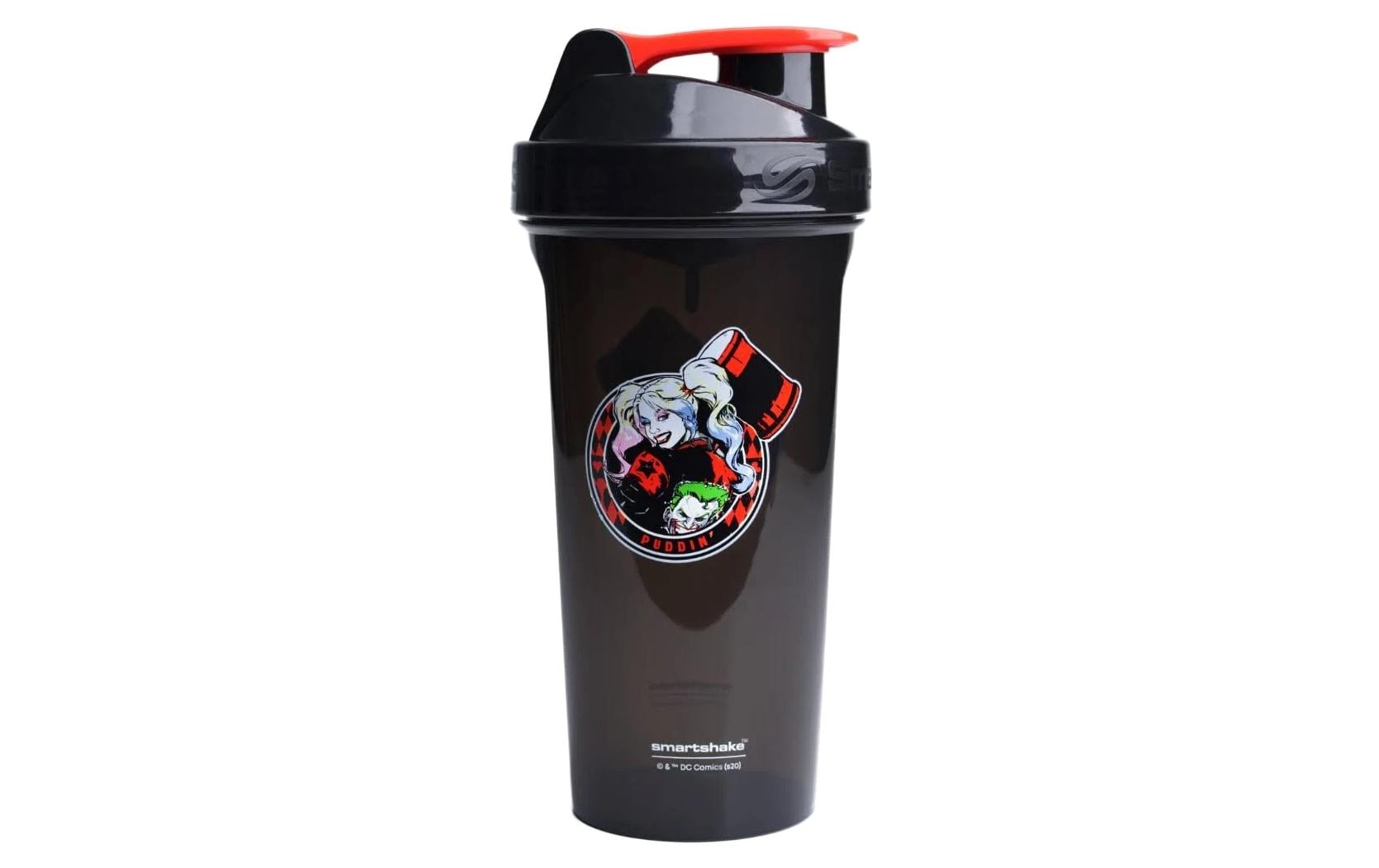 Smartshake Lite Trinkflasche 800 ml – Kunststoff, Schraubdeckel, Harley Quinn