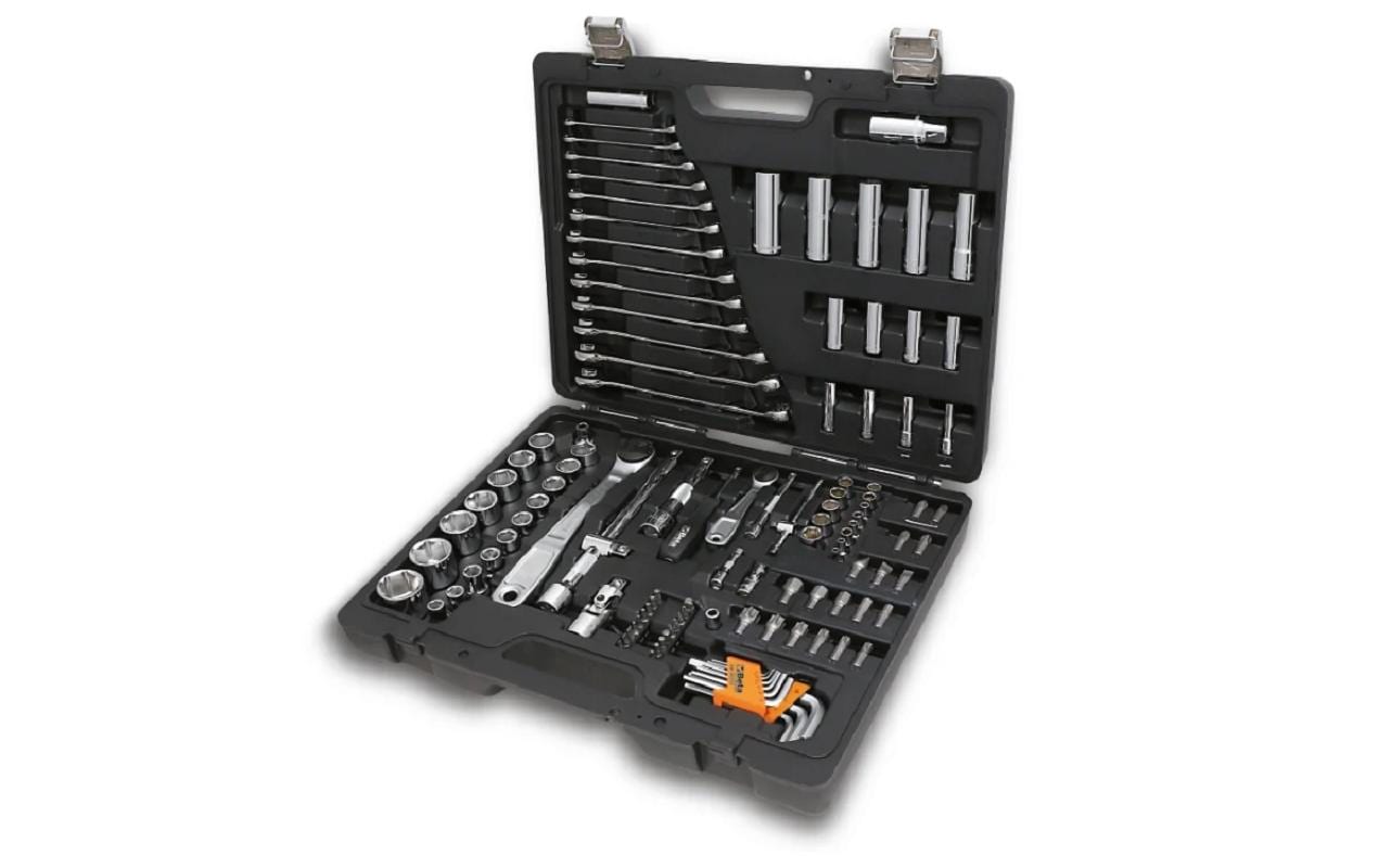 Beta BW 2056T/E Werkzeugkoffer – bestückt, mit Rollen, Trolley, schwarz