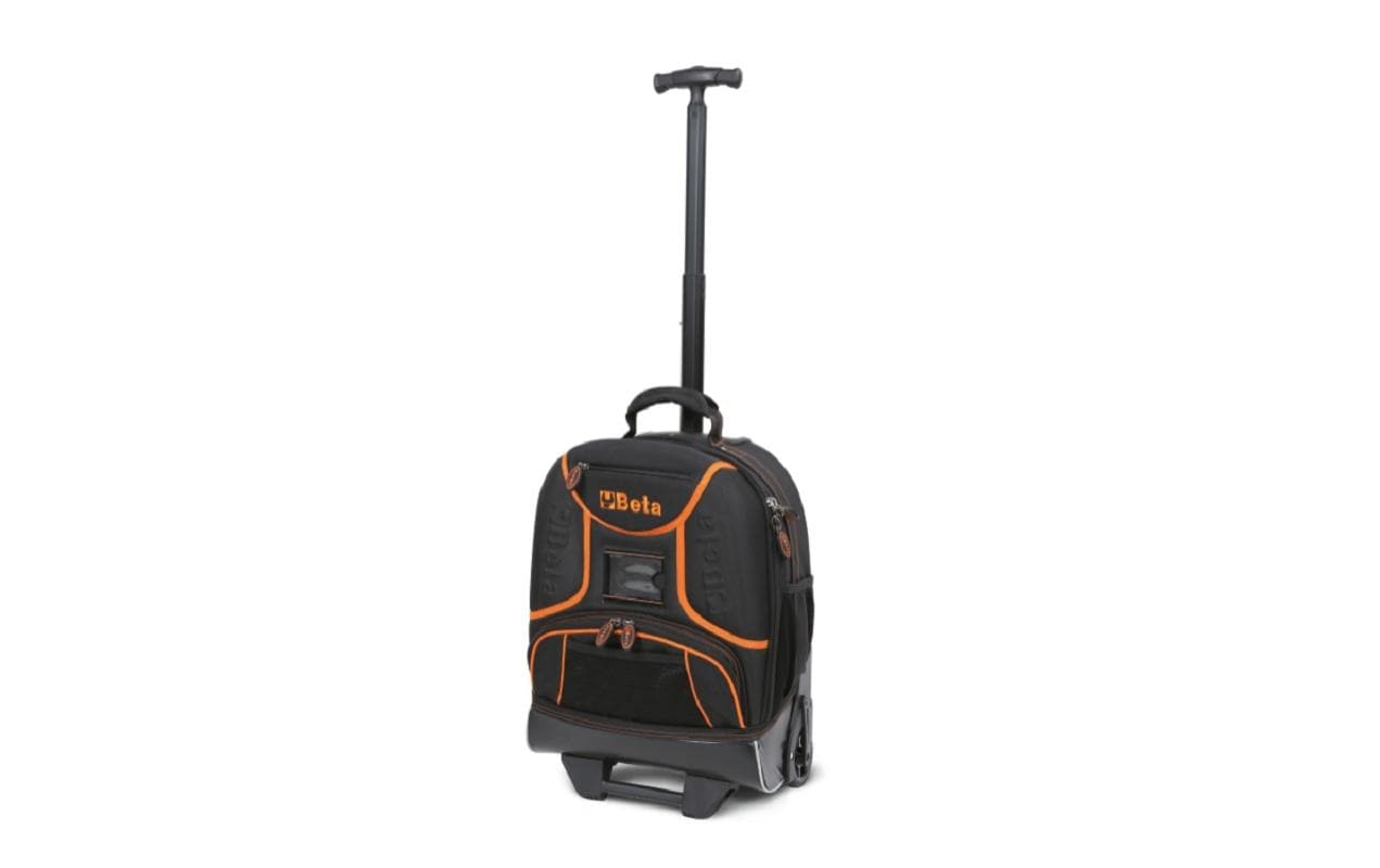 Beta C6T-2106 Werkzeugrucksack – leer, mit Rollen, schwarz