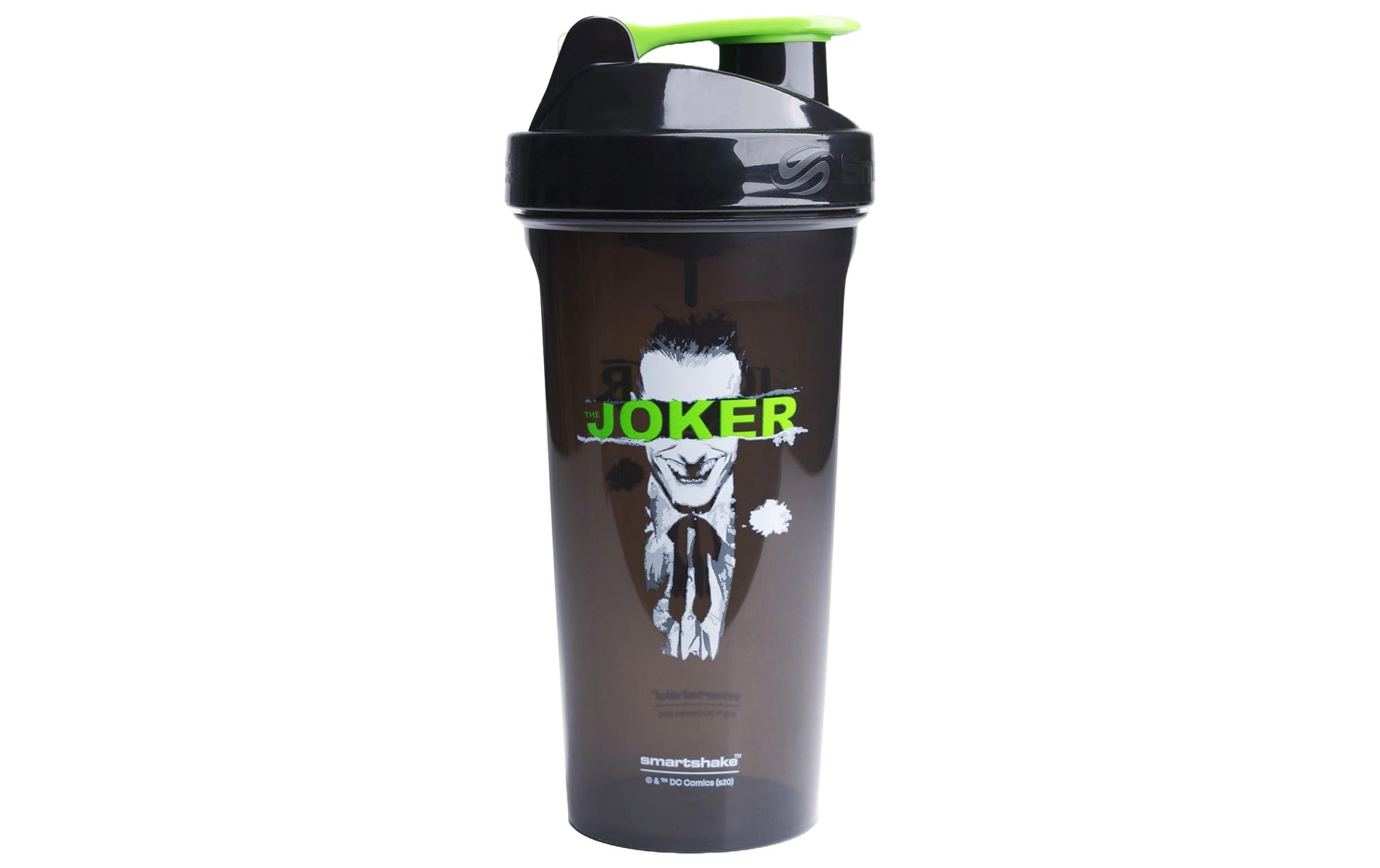 Smartshake Lite Trinkflasche 800 ml – Kunststoff, Sportdeckel, The Joker