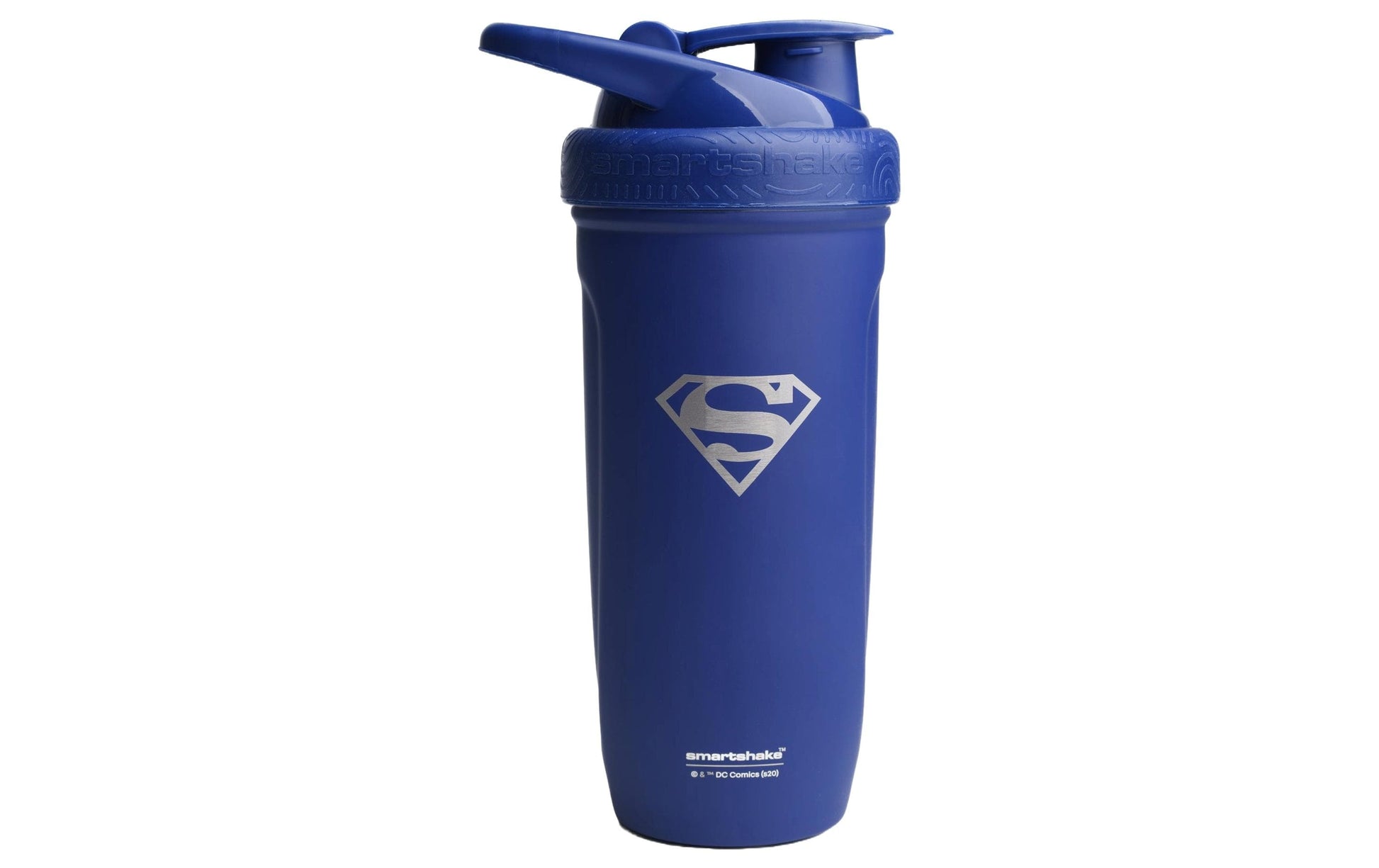 Smartshake Reforce Trinkflasche 900 ml – Edelstahl, Sportdeckel, Blau