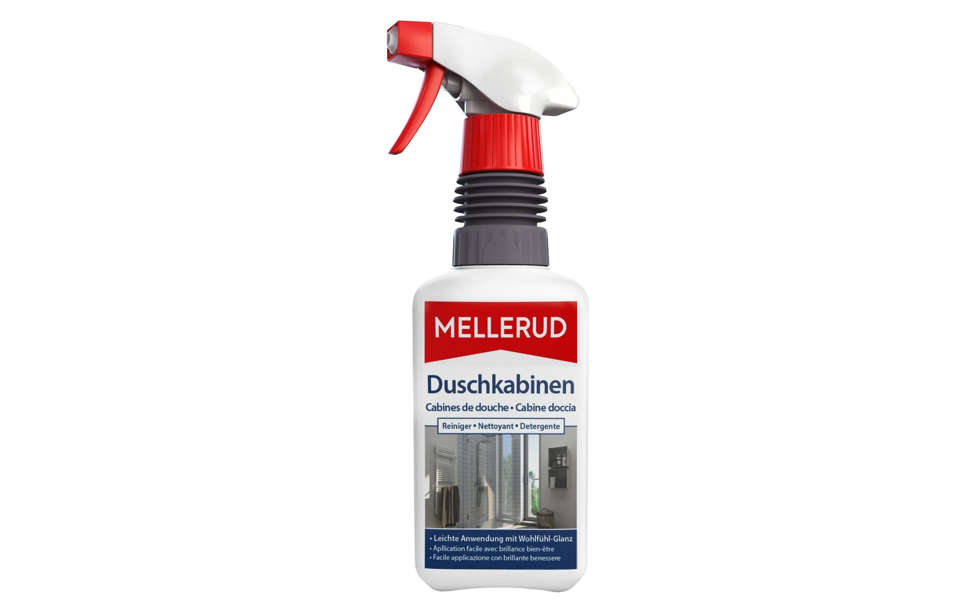 MELLERUD Bad-/Kalkreiniger für Dusche – Flüssigkeit, Sprühflasche – 500 ml