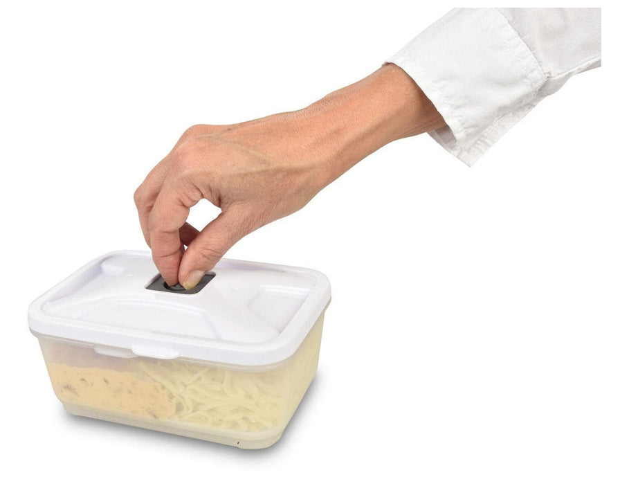 Solis Vakuum-Lunchboxen – 2 × 600 ml, für Vakuumierer, 2 Stk., Kunststoff, transparent