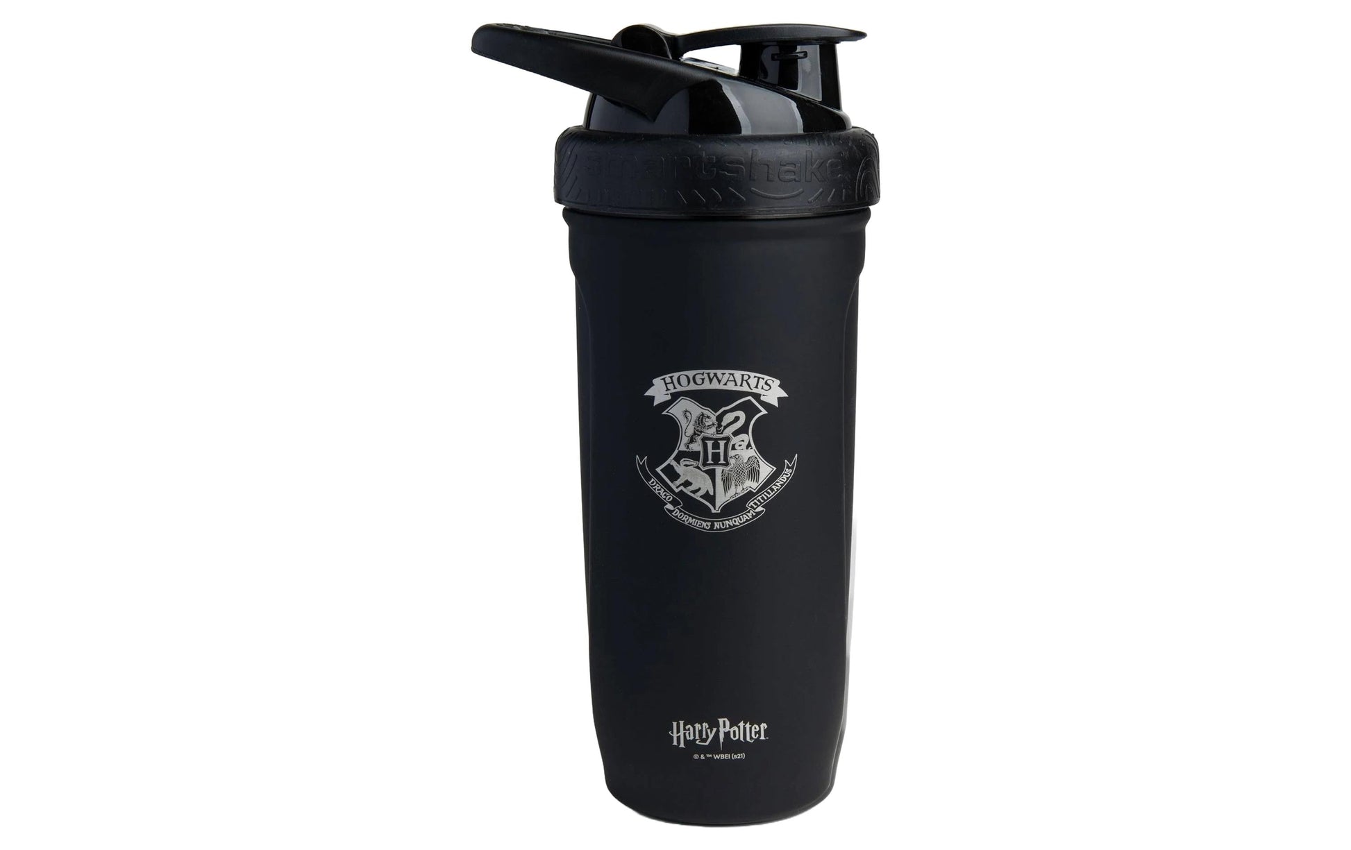 Smartshake Trinkflasche Reforce – 9 dl – Kunststoff, Schraubverschluss, auslaufsicher – Hogwarts Crest