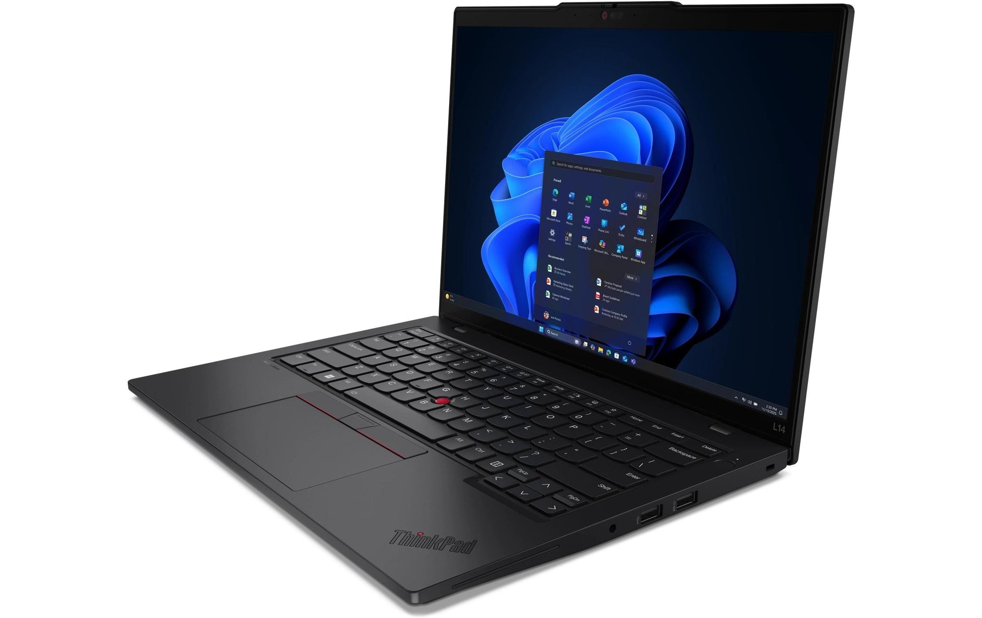 Lenovo ThinkPad L14 Gen 6 Laptop – 14", schwarz