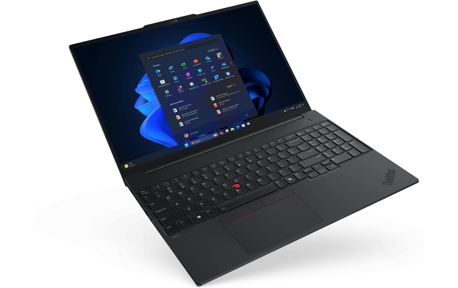 Lenovo ThinkPad E16 Gen 3 – Intel Core Ultra 7 255H, 16" WUXGA (1920×1200), 32 GB, 1 TB SSD, Windows 11 Pro