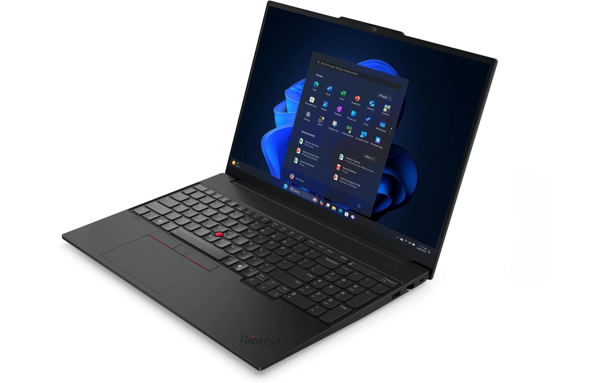Lenovo ThinkPad E16 Gen 3 – Intel Core Ultra 7 255H, 16" WUXGA (1920×1200), 32 GB, 1 TB SSD, Windows 11 Pro