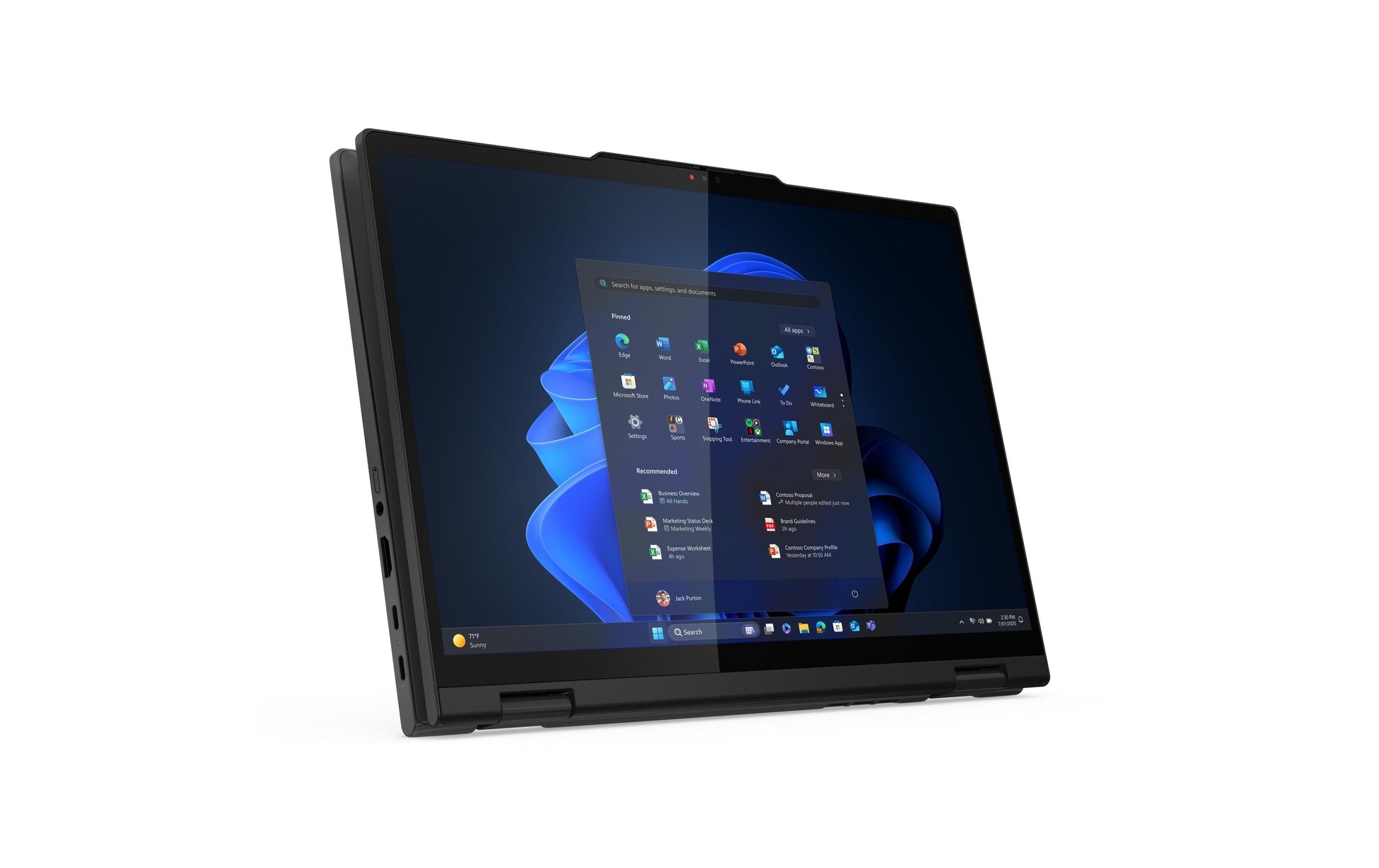Lenovo ThinkPad T14s 2-in-1 Gen 1 (Intel Core Ultra 7 255U, 14,0" WUXGA, 32 GB, 1 TB) – Windows 11 Pro