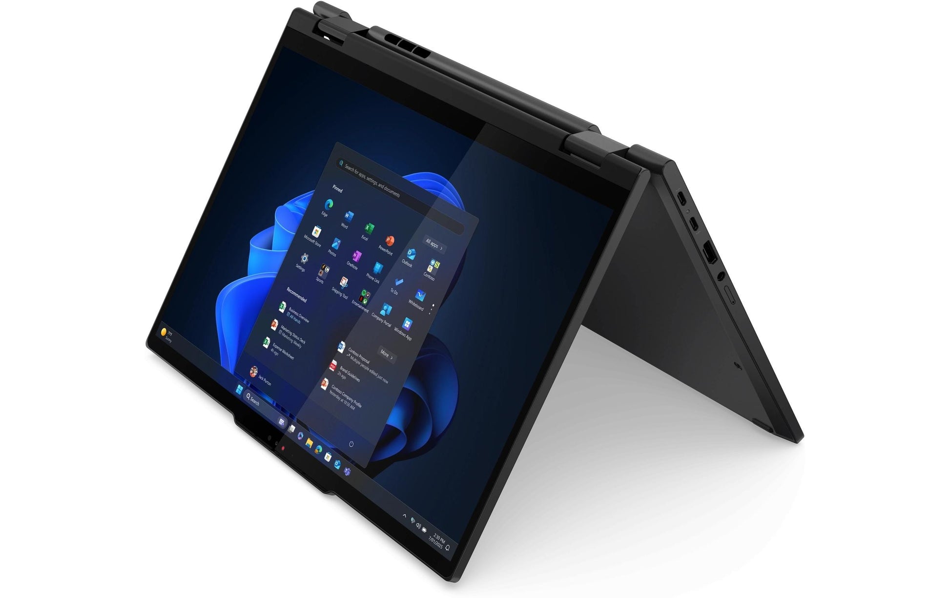 Lenovo ThinkPad T14s Gen 1 2-in-1 – Wi-Fi, Bluetooth – Netzstrom 100–240 V – 313,6 × 222,8 × 19,2 mm