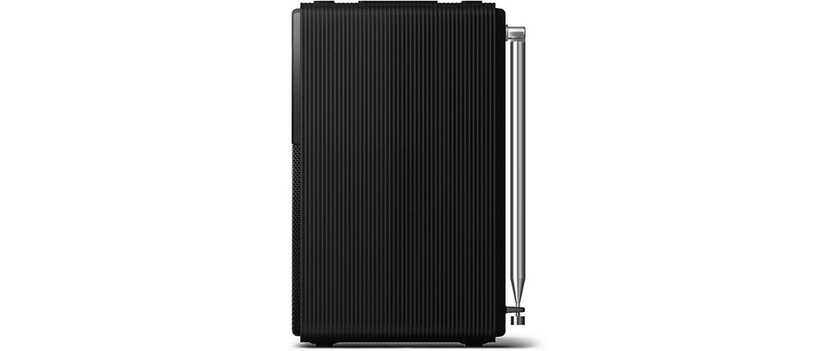 Philips TAR5100/10 – Radiowecker DAB+/UKW, Bluetooth, IPX4 – Schwarz