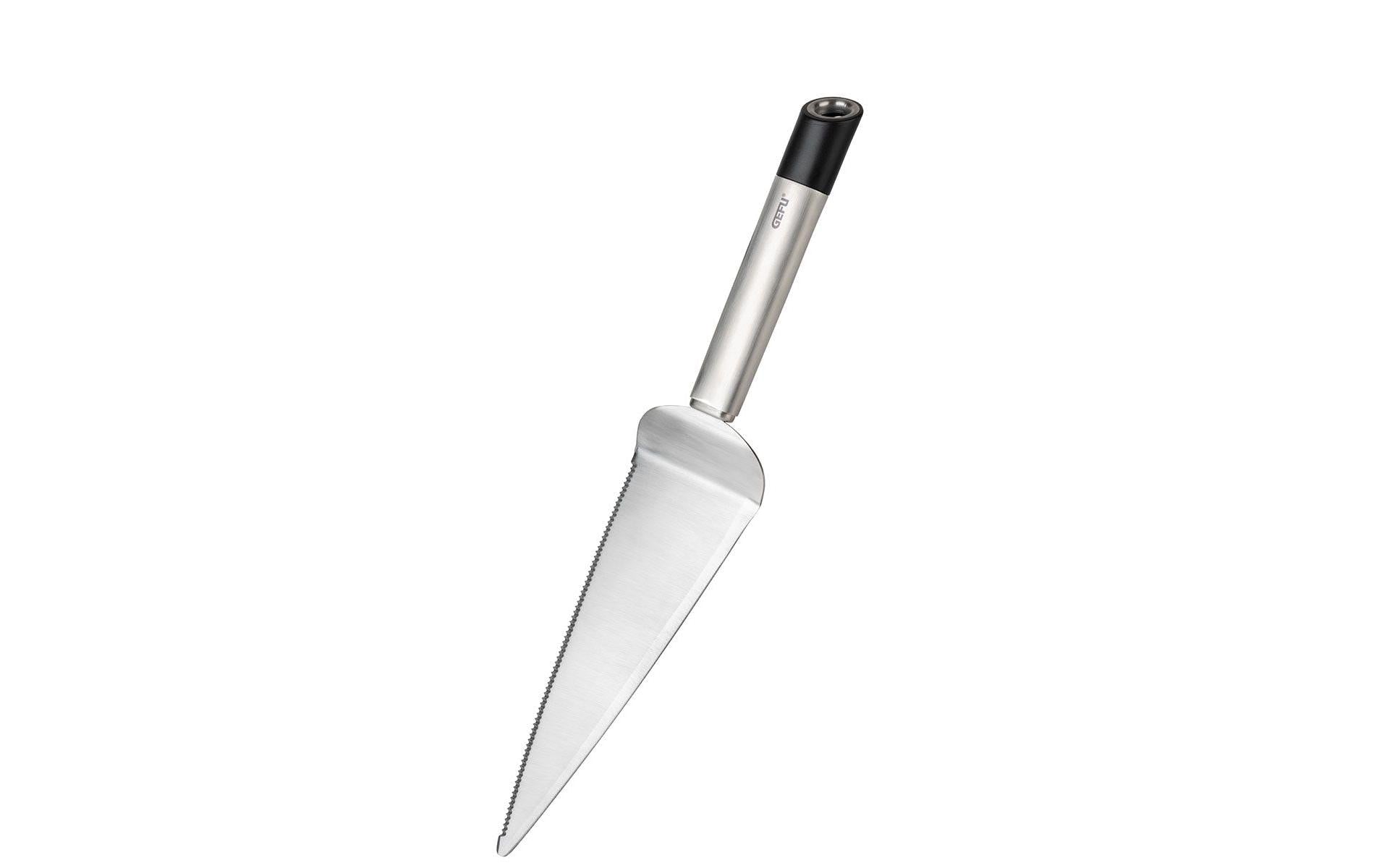 GEFU PRIMELINE – Tortenheber Welle, 30,5 cm, Kunststoff, Schwarz/Silber