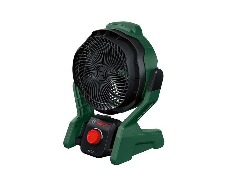 Bosch Tischventilator UniversalFan 18V-1000 – 25 cm, 5 Stufen, für Bosch 18 V POWER FOR ALL ALLIANCE
