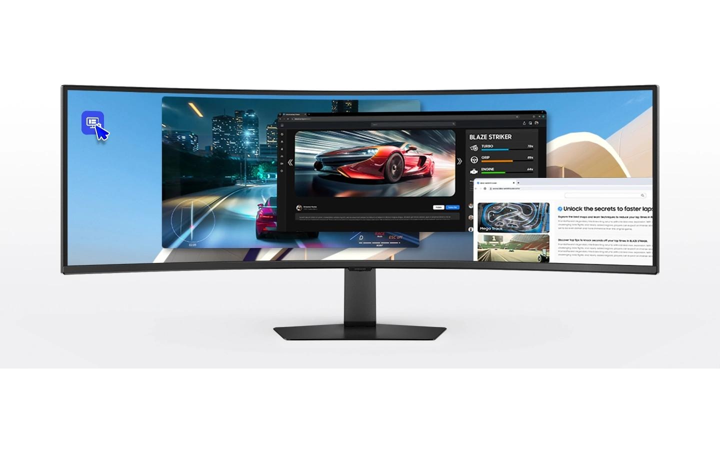 Samsung Monitor, 49", 5120 × 1440, 120 Hz, Gebogen, USB-C