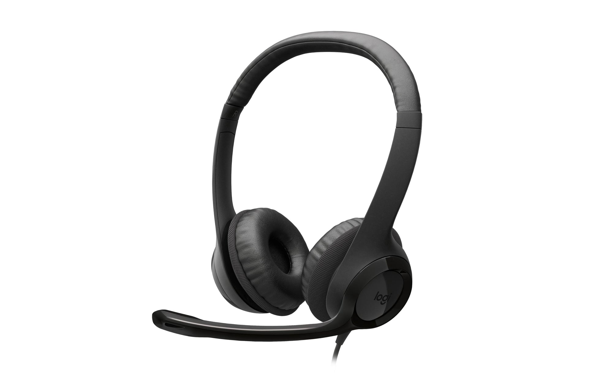 Logitech H390 – Duo Headset – USB-C – Schwarz