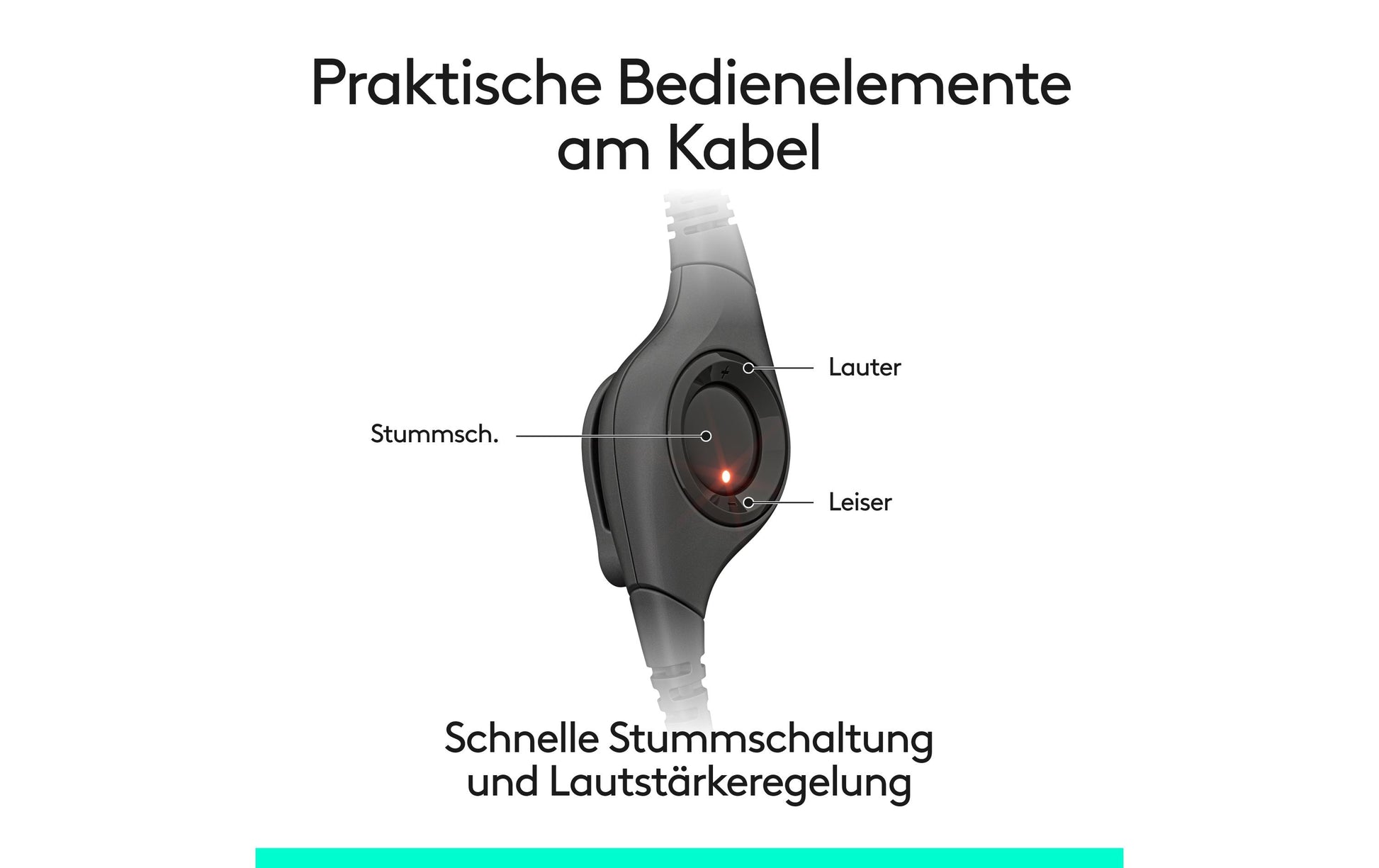 Logitech H390 – Duo Headset – USB-C – Schwarz
