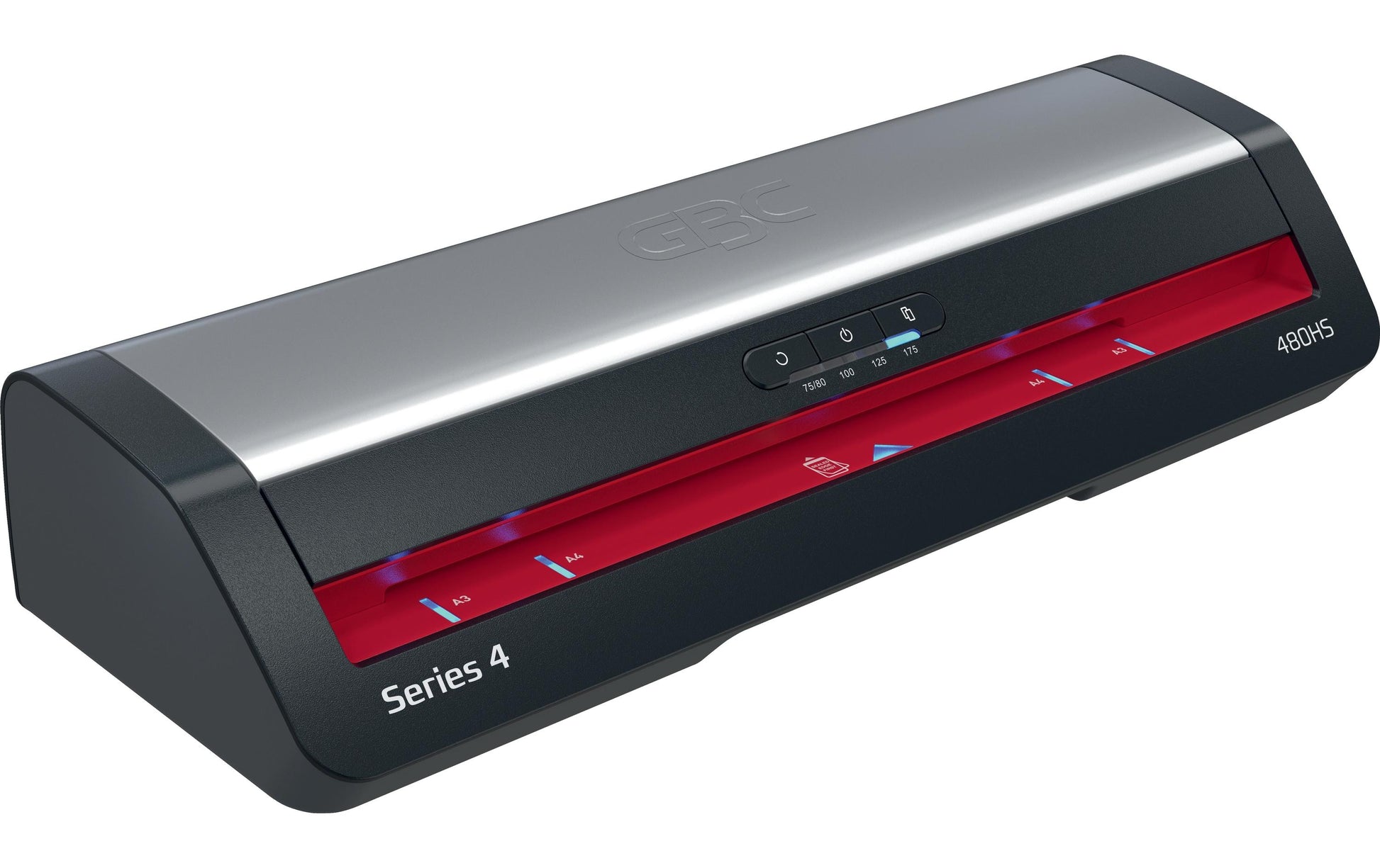 GBC 480HS Laminiergerät A3 – 2-Rollen, 175 µm, Kaltlamination, Aufheizzeit 1 Min., Silber