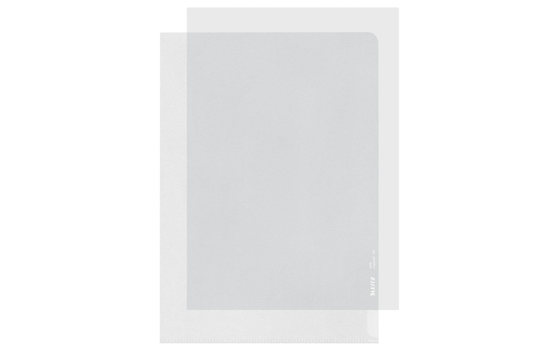 Leitz Sichtmappe A4 – transparent, Polypropylen, 100er-Pack